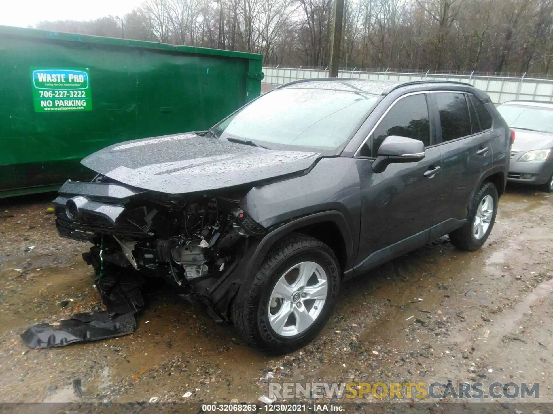 2 Photograph of a damaged car JTMW1RFV3KD514340 TOYOTA RAV4 2019