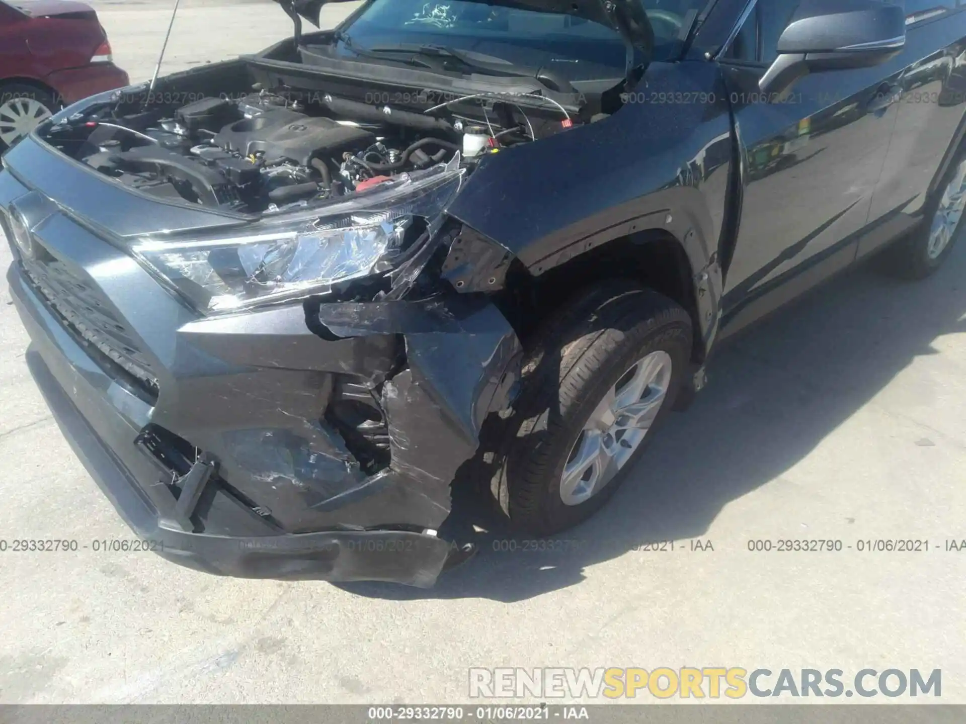 6 Photograph of a damaged car JTMW1RFV3KD515407 TOYOTA RAV4 2019