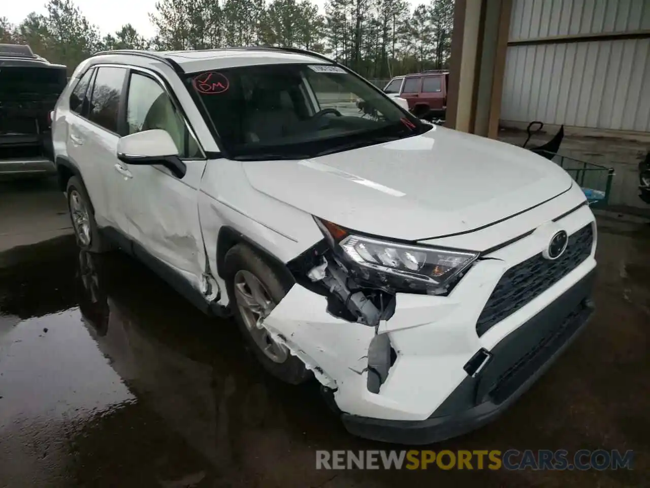 1 Фотография поврежденного автомобиля JTMW1RFV3KJ001641 TOYOTA RAV4 2019