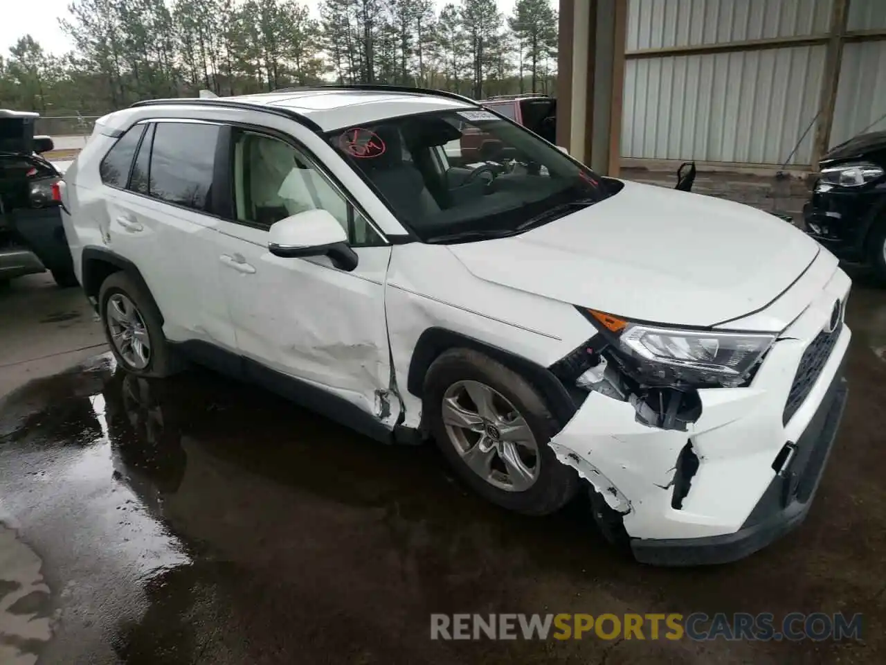 9 Photograph of a damaged car JTMW1RFV3KJ001641 TOYOTA RAV4 2019