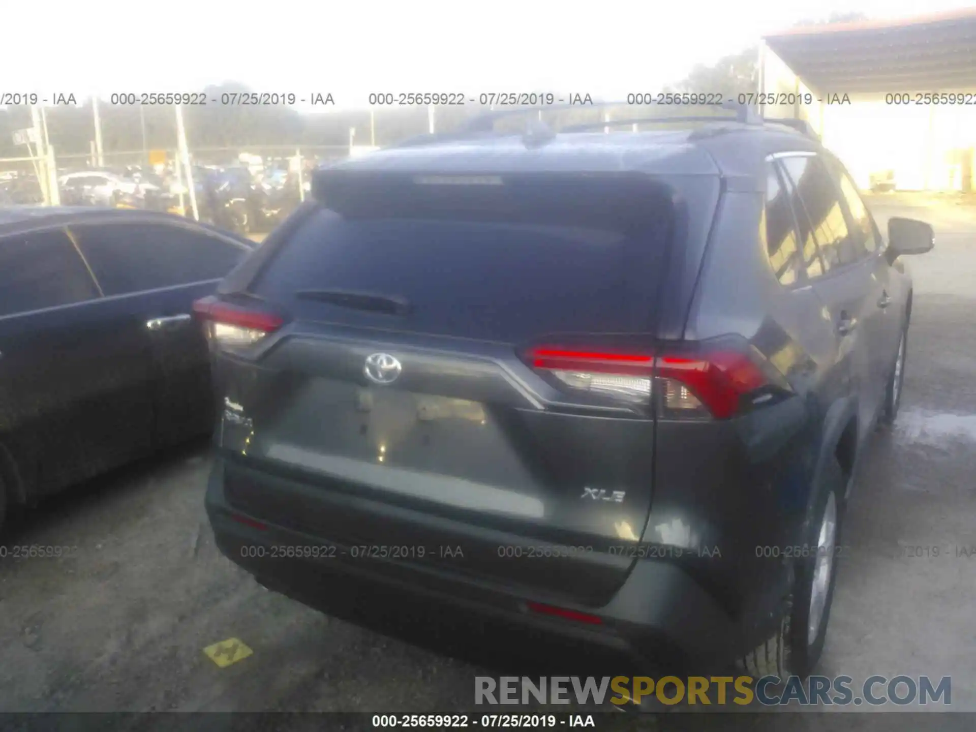 4 Photograph of a damaged car JTMW1RFV3KJ006175 TOYOTA RAV4 2019