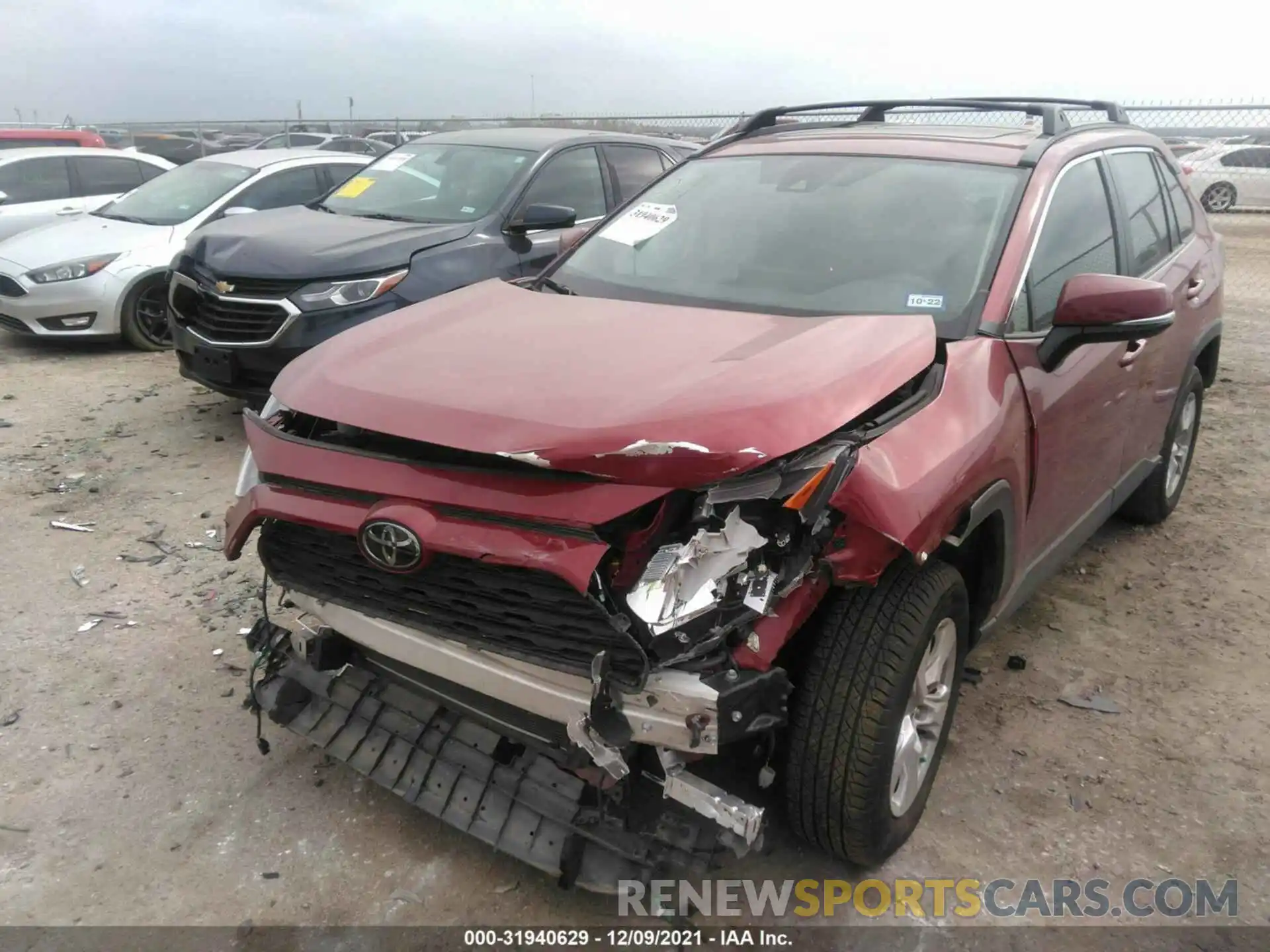 6 Photograph of a damaged car JTMW1RFV3KJ014504 TOYOTA RAV4 2019