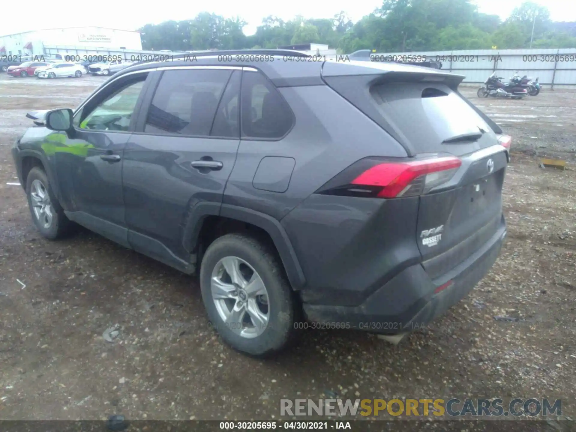 3 Photograph of a damaged car JTMW1RFV4KD003543 TOYOTA RAV4 2019