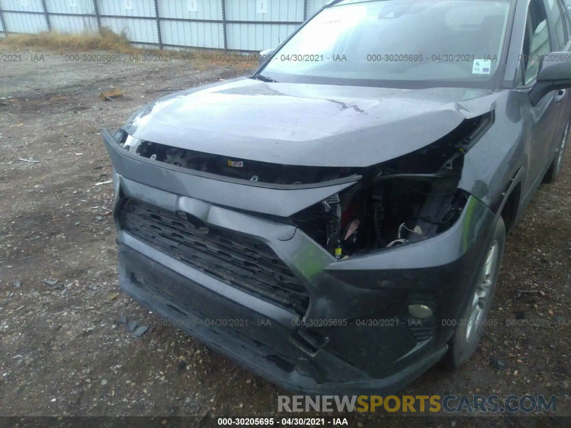 6 Photograph of a damaged car JTMW1RFV4KD003543 TOYOTA RAV4 2019