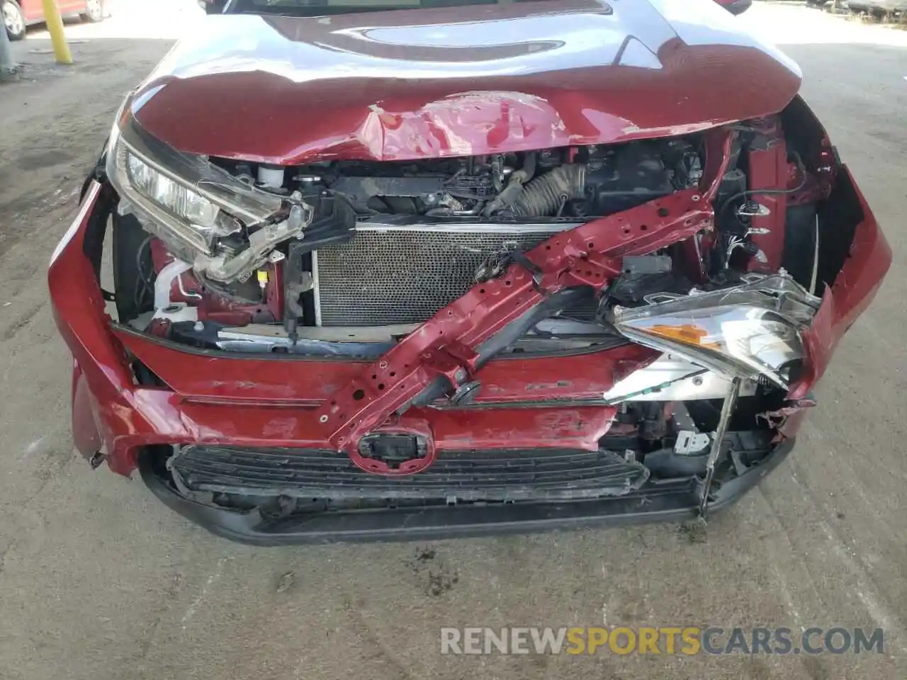 9 Photograph of a damaged car JTMW1RFV4KD005504 TOYOTA RAV4 2019