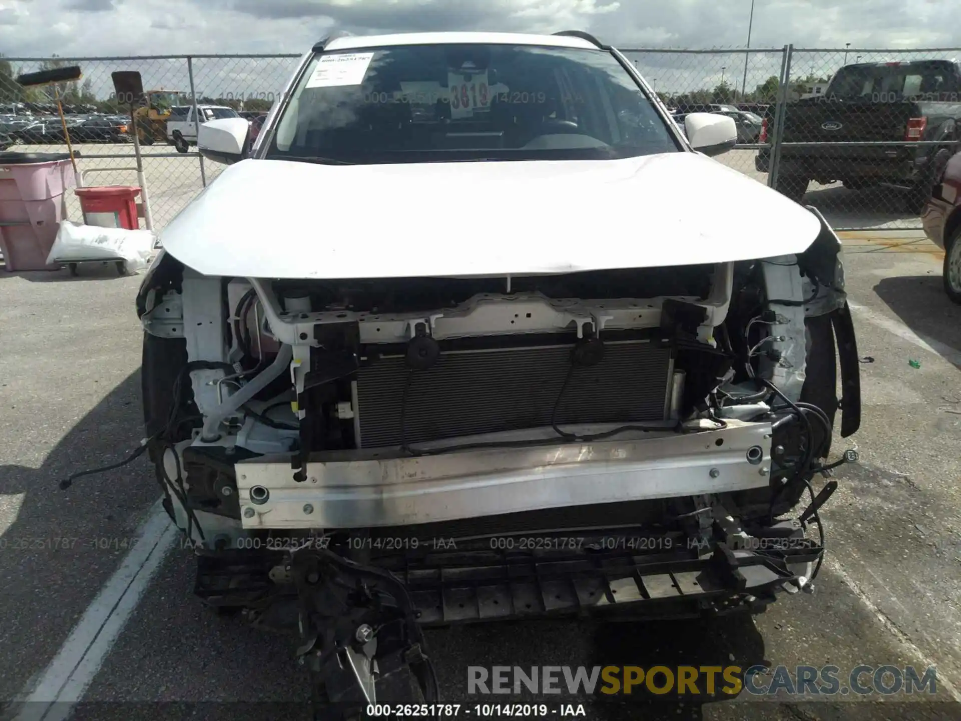 6 Photograph of a damaged car JTMW1RFV4KD008810 TOYOTA RAV4 2019