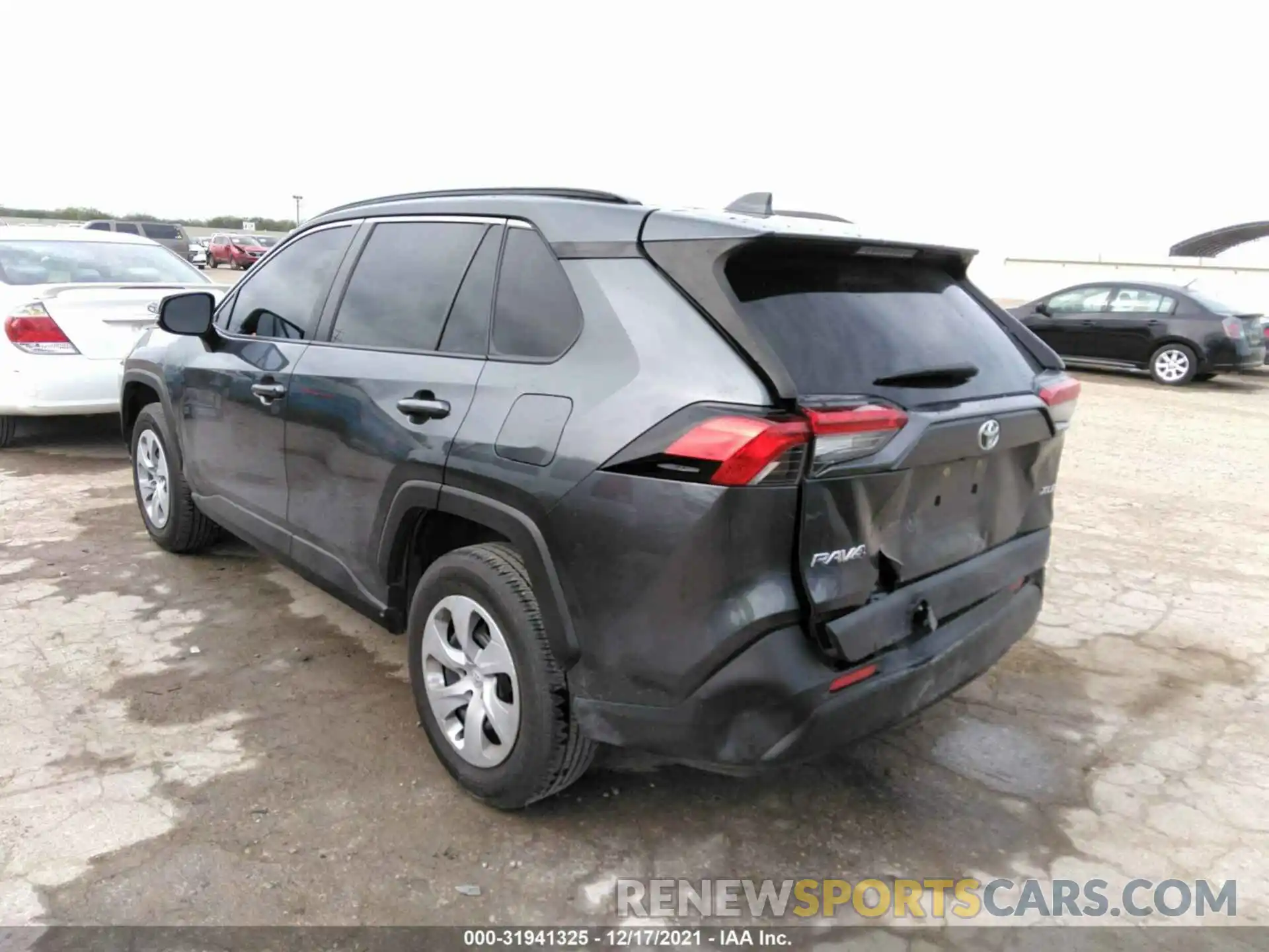 3 Photograph of a damaged car JTMW1RFV4KD009889 TOYOTA RAV4 2019