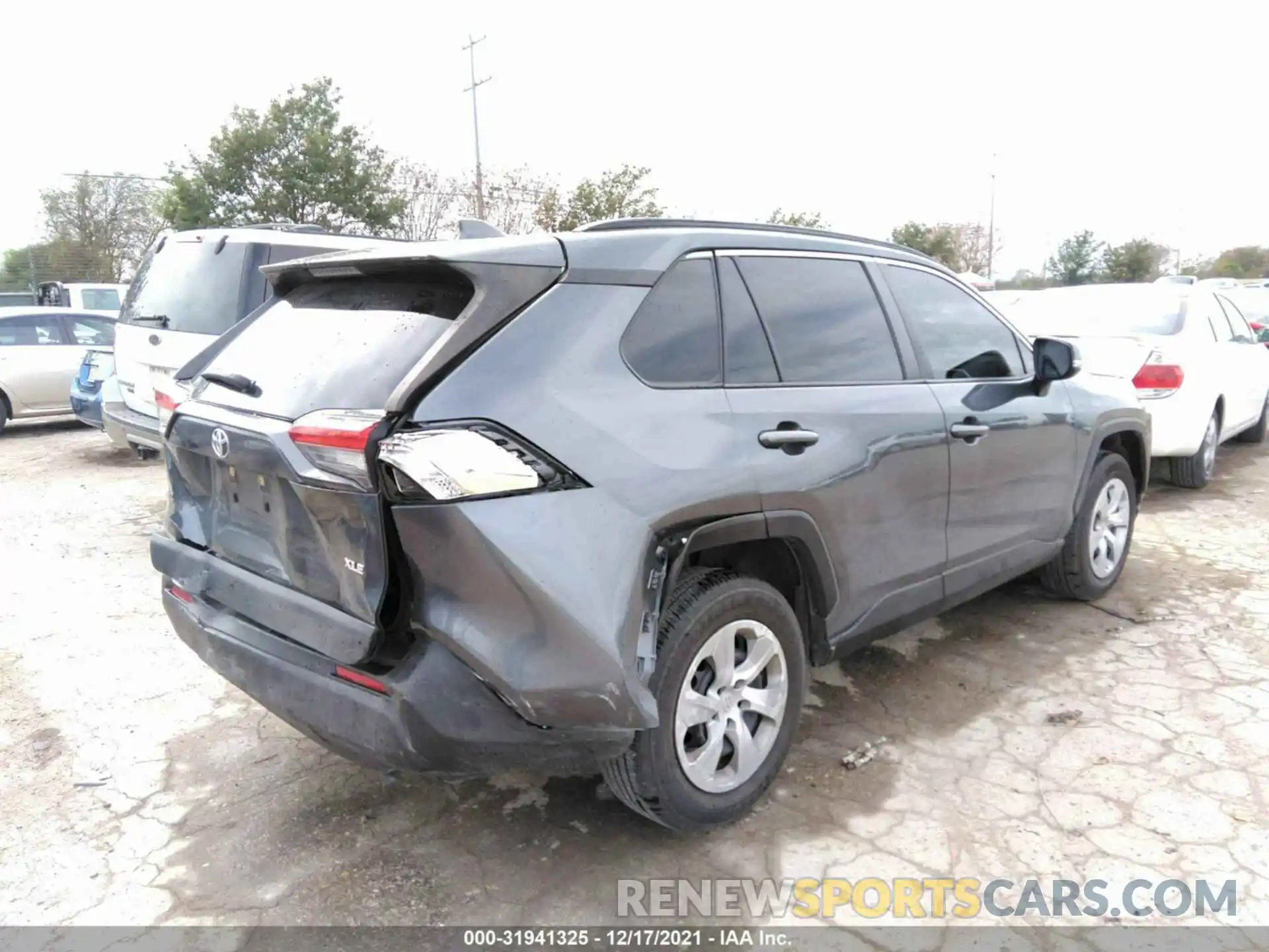 4 Photograph of a damaged car JTMW1RFV4KD009889 TOYOTA RAV4 2019