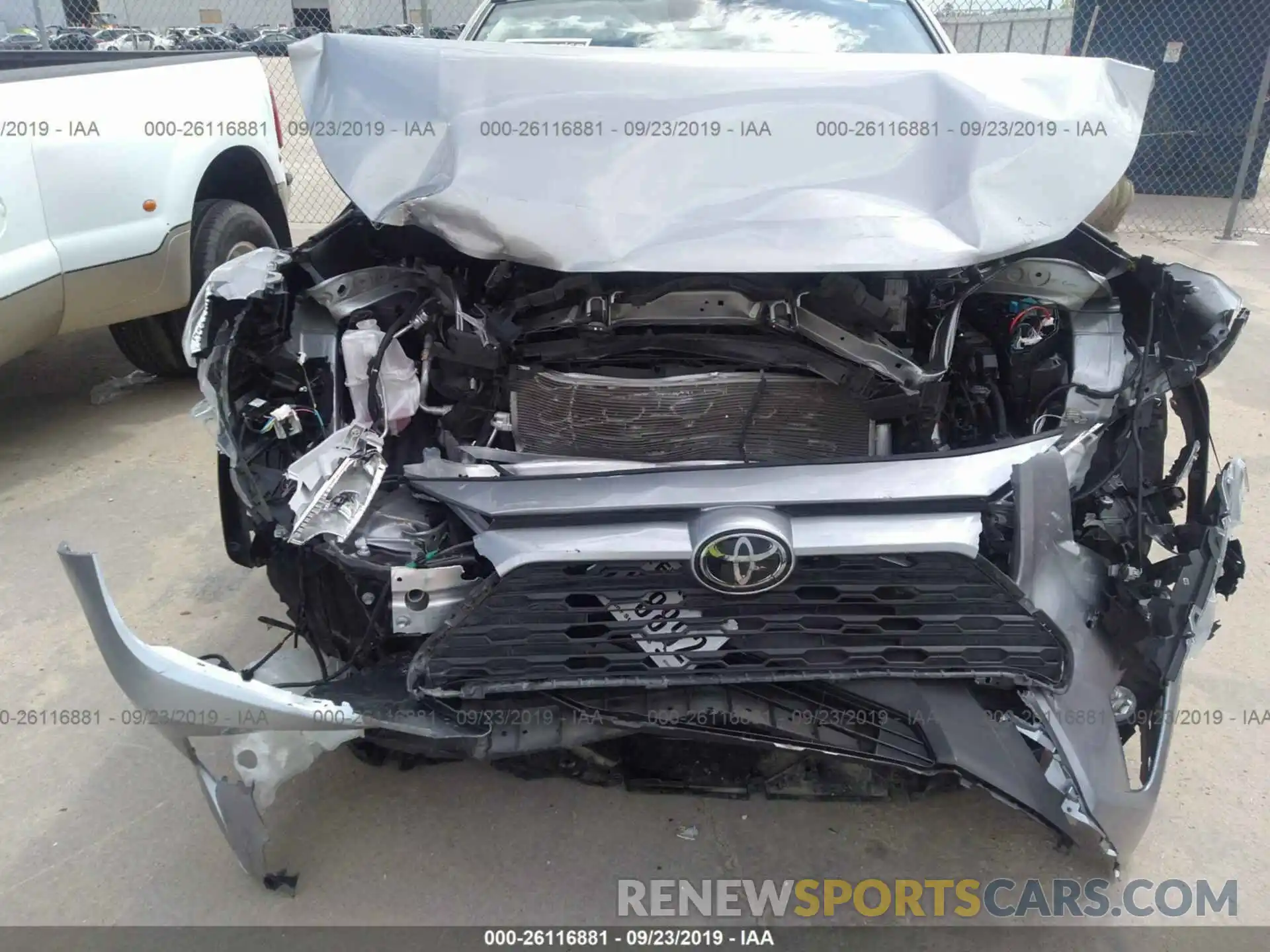 6 Photograph of a damaged car JTMW1RFV4KD010914 TOYOTA RAV4 2019