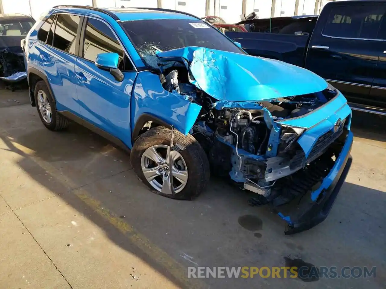 9 Photograph of a damaged car JTMW1RFV4KD014381 TOYOTA RAV4 2019