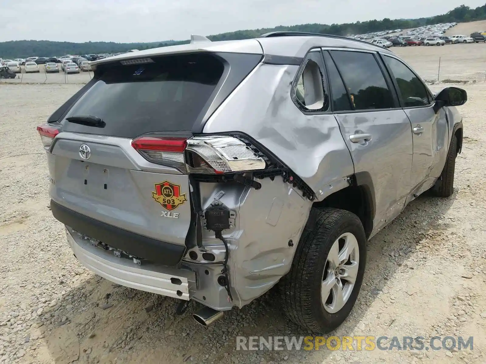 4 Photograph of a damaged car JTMW1RFV4KD015885 TOYOTA RAV4 2019