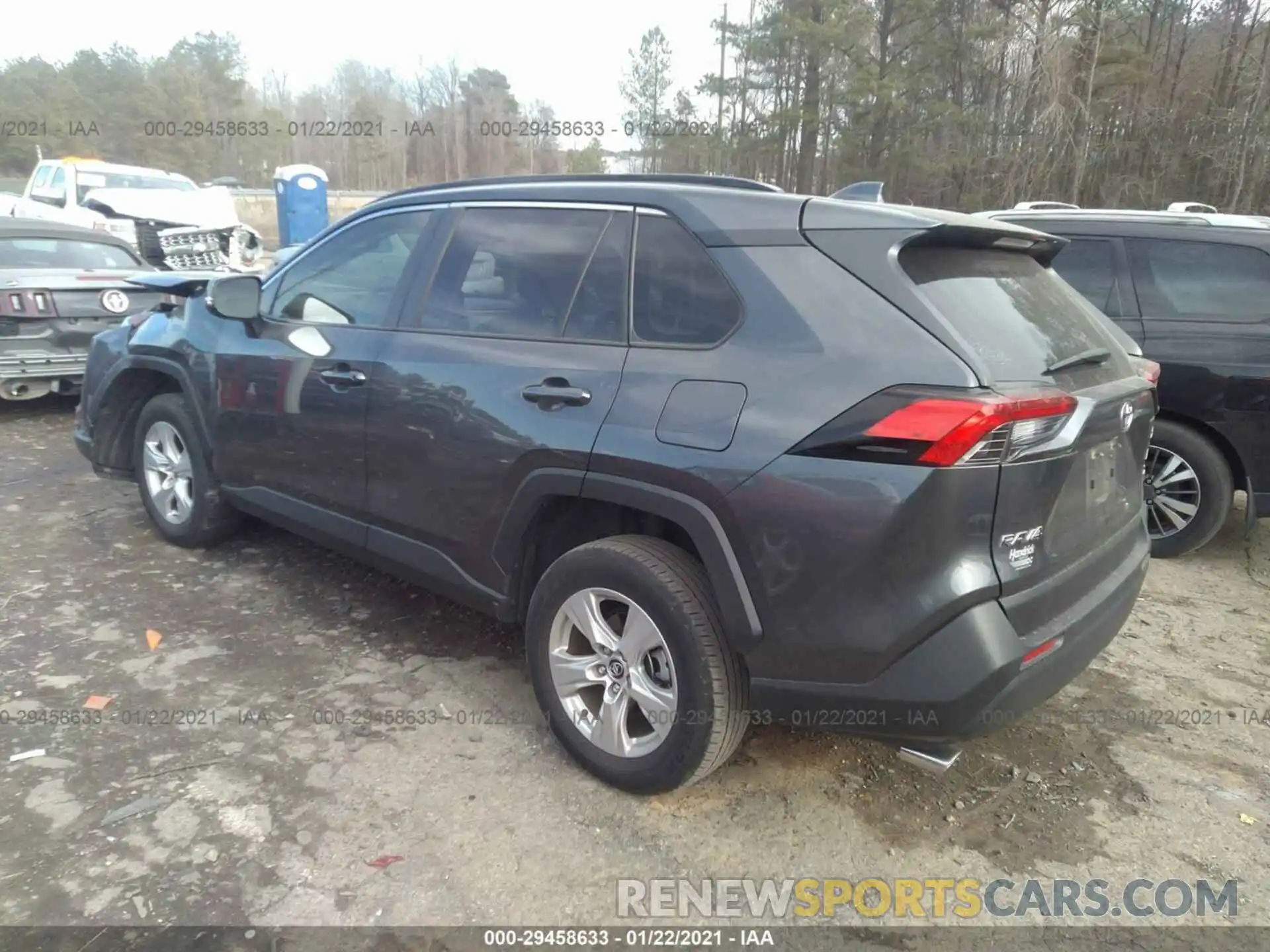 3 Photograph of a damaged car JTMW1RFV4KD016258 TOYOTA RAV4 2019