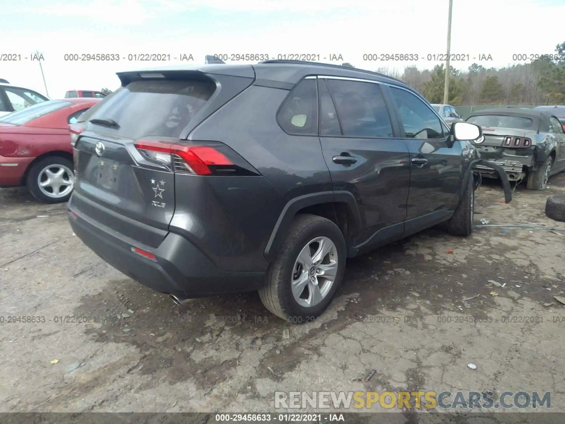 4 Фотография поврежденного автомобиля JTMW1RFV4KD016258 TOYOTA RAV4 2019