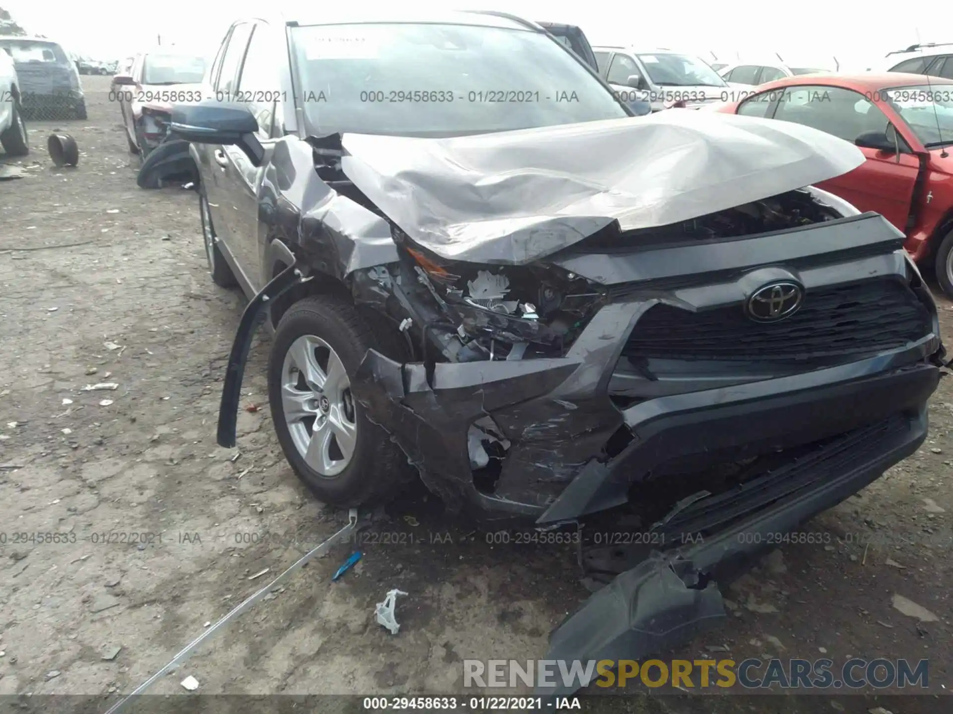 6 Фотография поврежденного автомобиля JTMW1RFV4KD016258 TOYOTA RAV4 2019