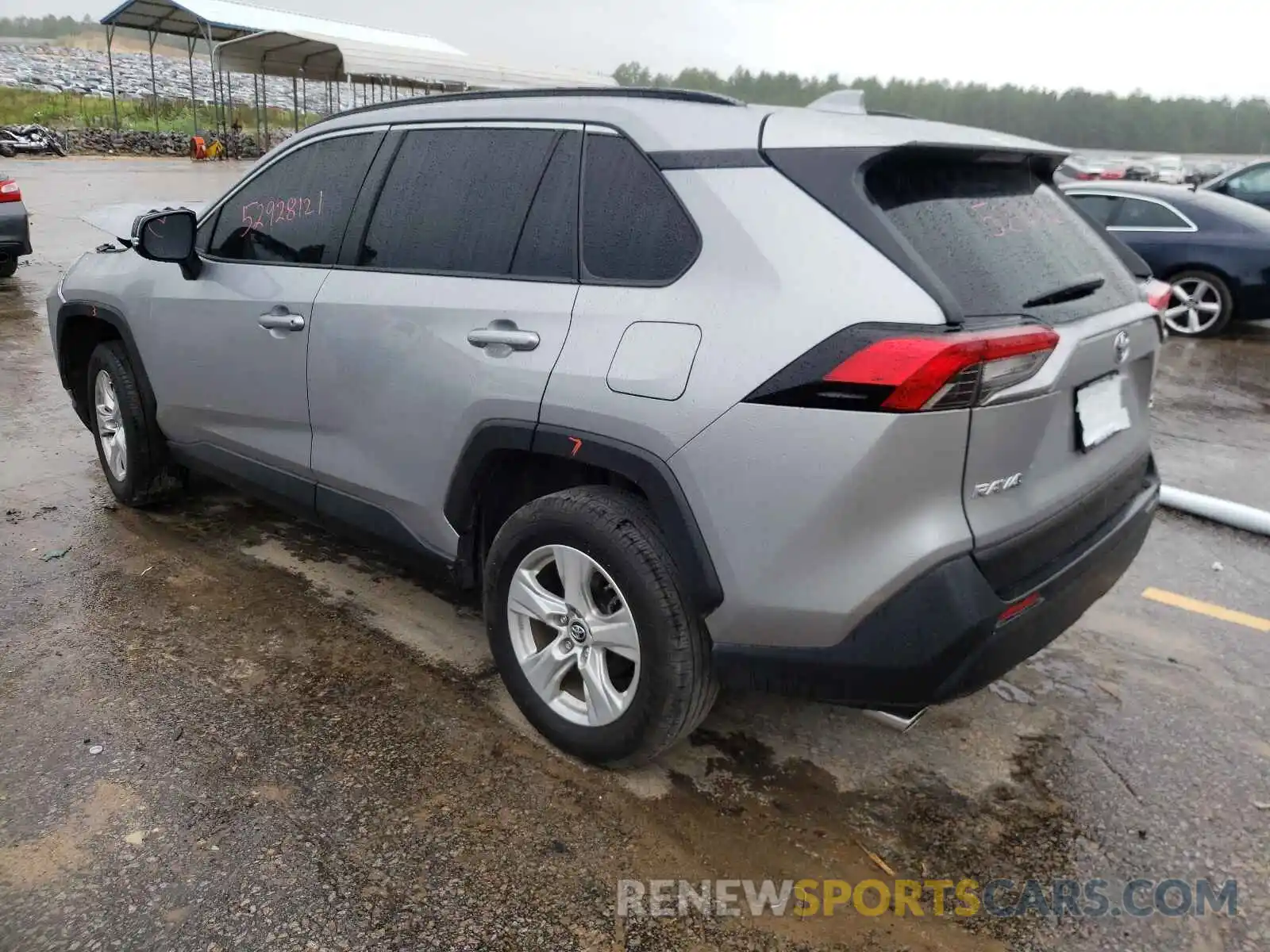 3 Фотография поврежденного автомобиля JTMW1RFV4KD017605 TOYOTA RAV4 2019