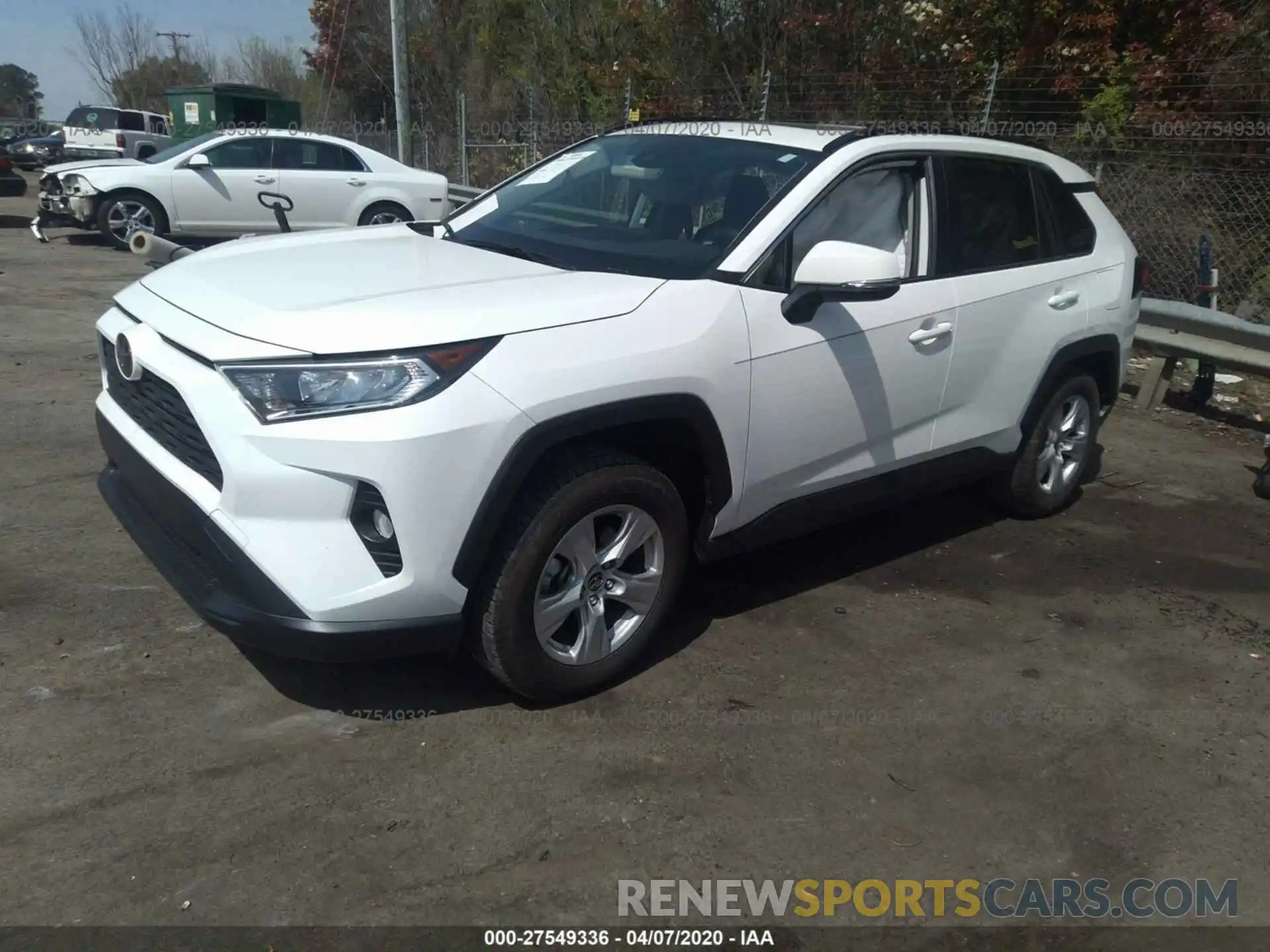 2 Photograph of a damaged car JTMW1RFV4KD018723 TOYOTA RAV4 2019