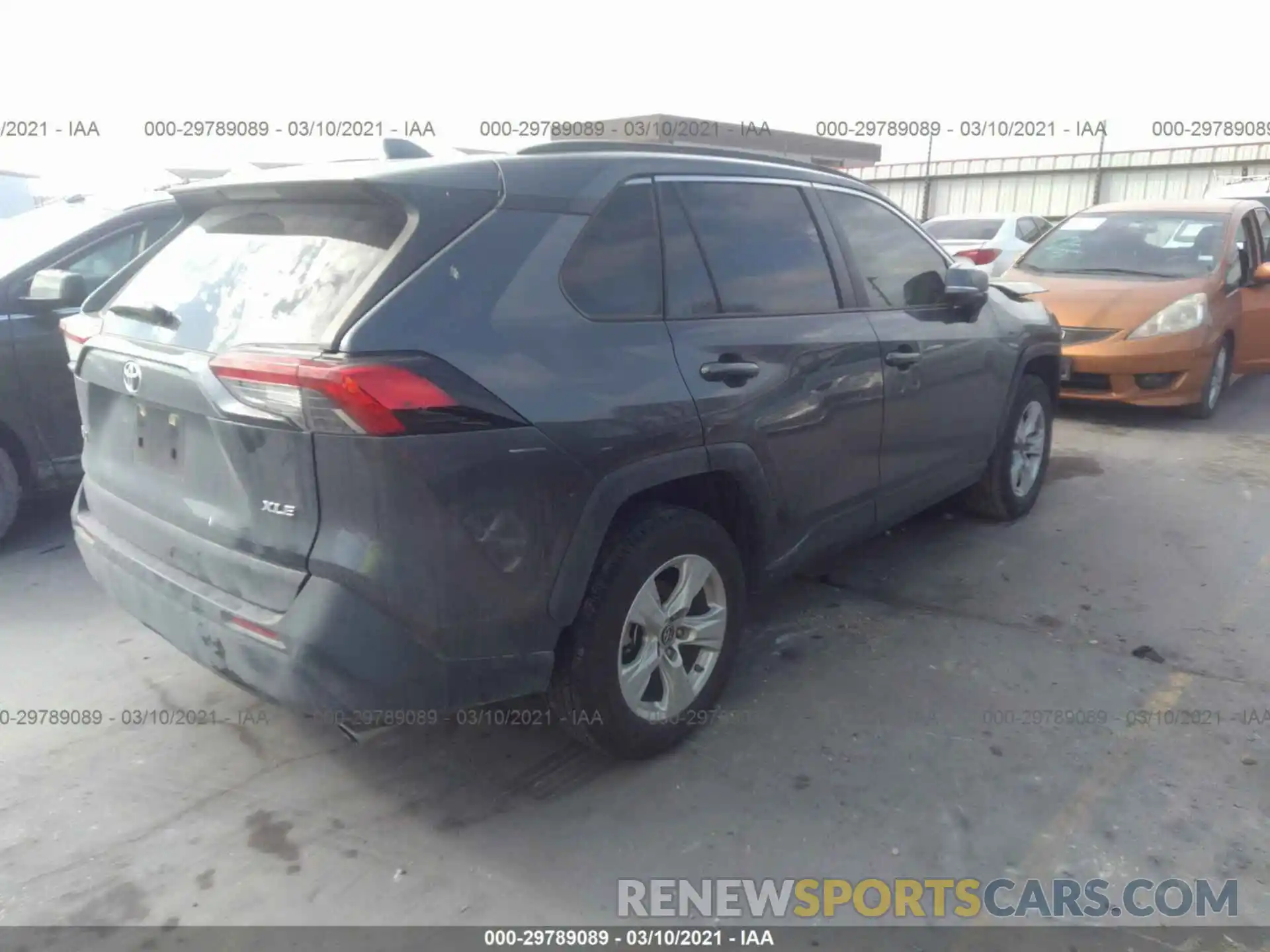 4 Фотография поврежденного автомобиля JTMW1RFV4KD024327 TOYOTA RAV4 2019