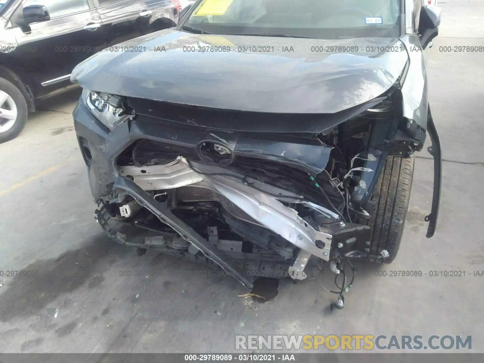 6 Photograph of a damaged car JTMW1RFV4KD024327 TOYOTA RAV4 2019
