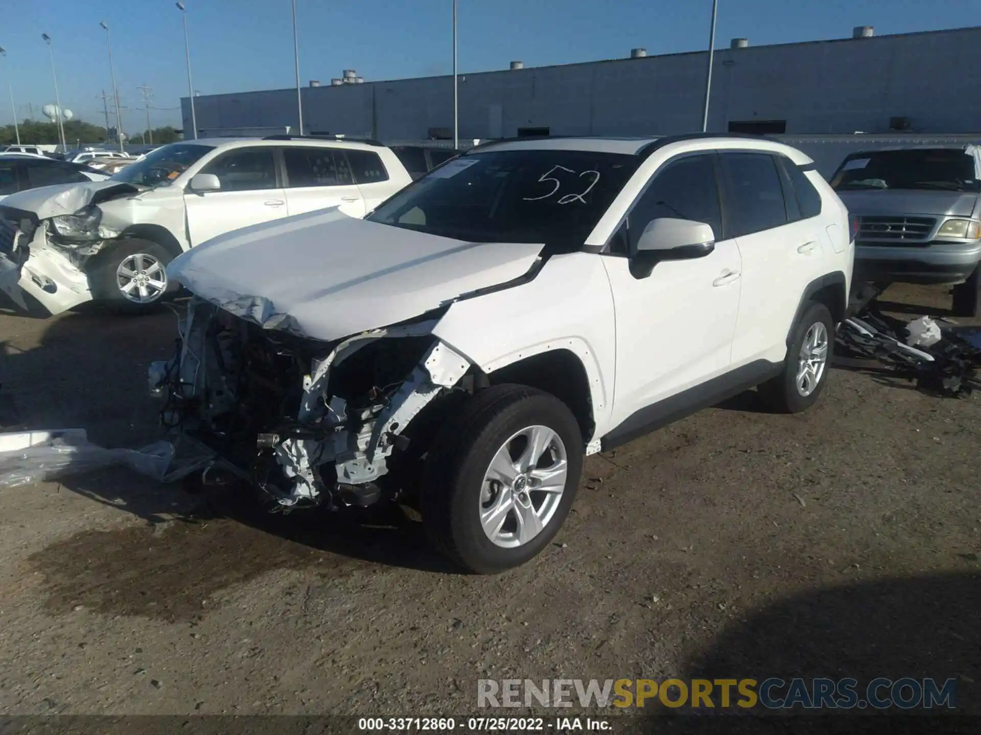 2 Фотография поврежденного автомобиля JTMW1RFV4KD024926 TOYOTA RAV4 2019