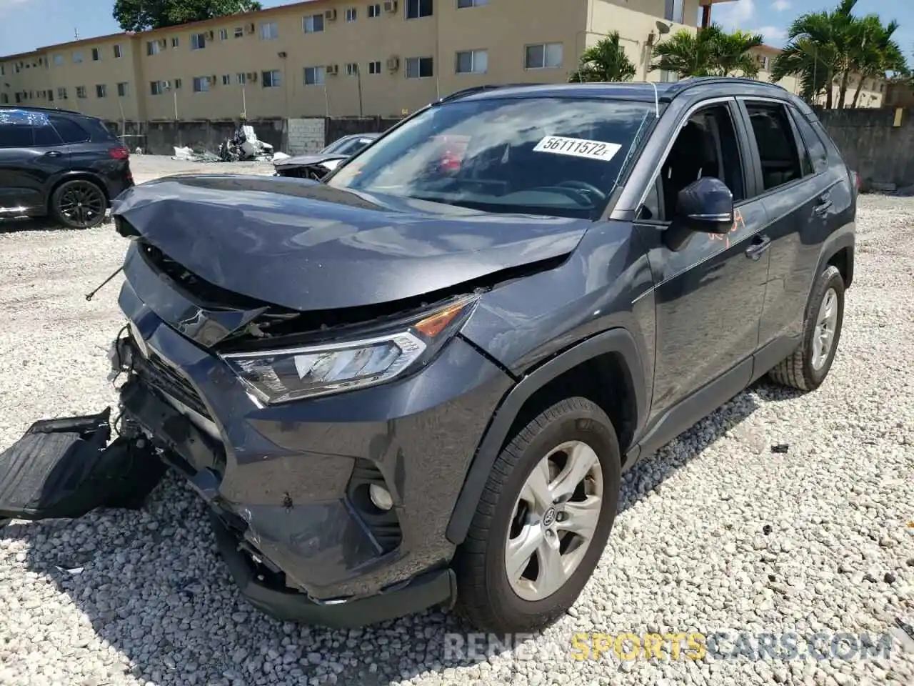 2 Photograph of a damaged car JTMW1RFV4KD032511 TOYOTA RAV4 2019