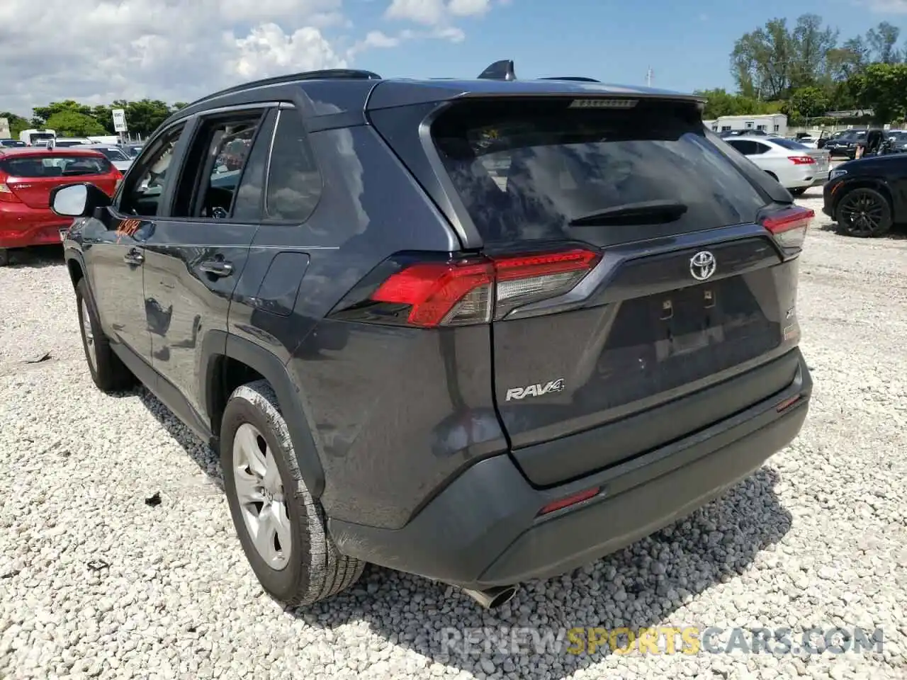 3 Photograph of a damaged car JTMW1RFV4KD032511 TOYOTA RAV4 2019