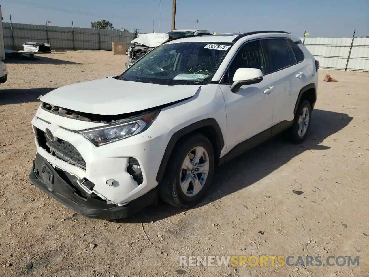 2 Фотография поврежденного автомобиля JTMW1RFV4KD032704 TOYOTA RAV4 2019