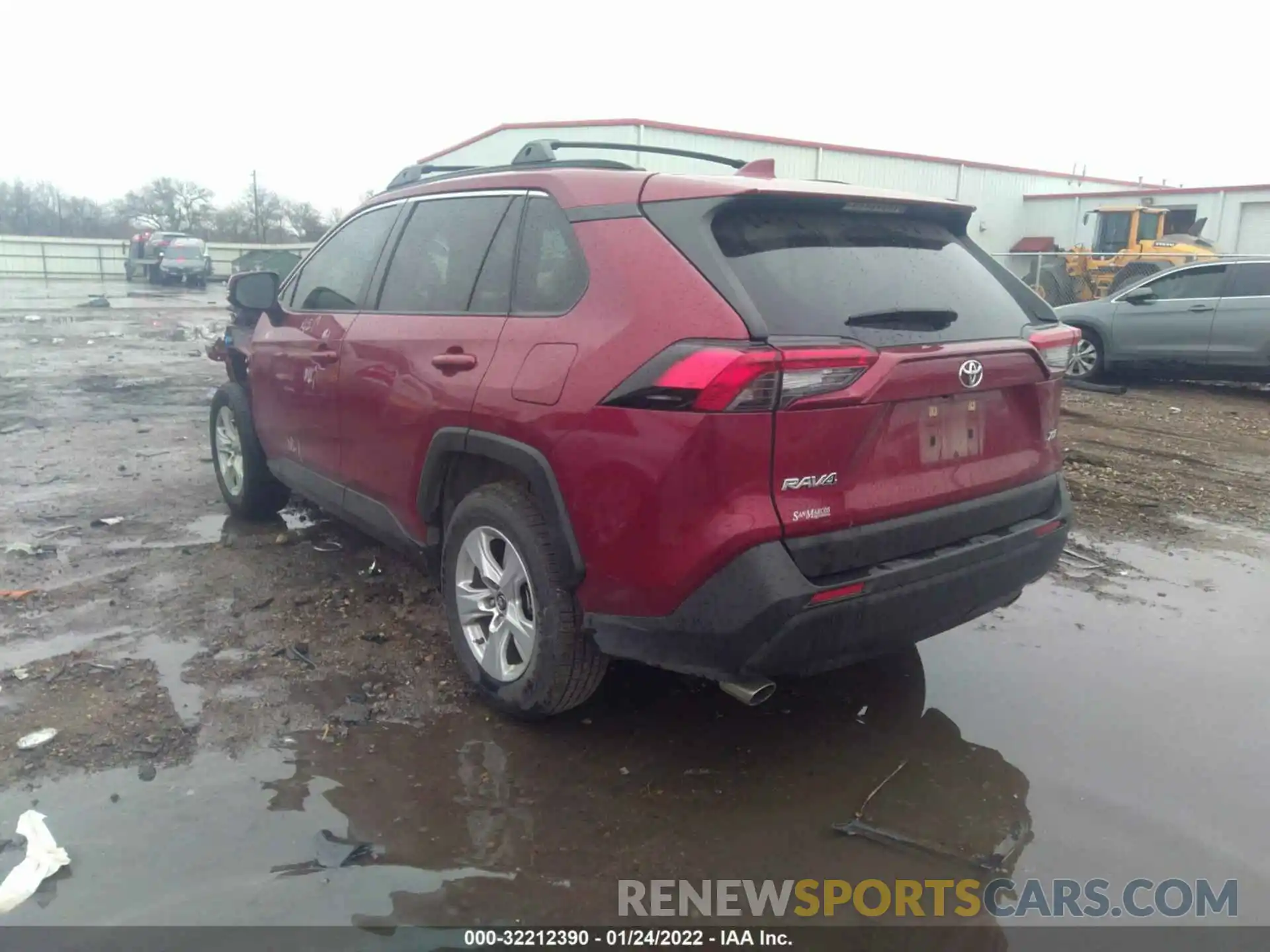 3 Photograph of a damaged car JTMW1RFV4KD034274 TOYOTA RAV4 2019