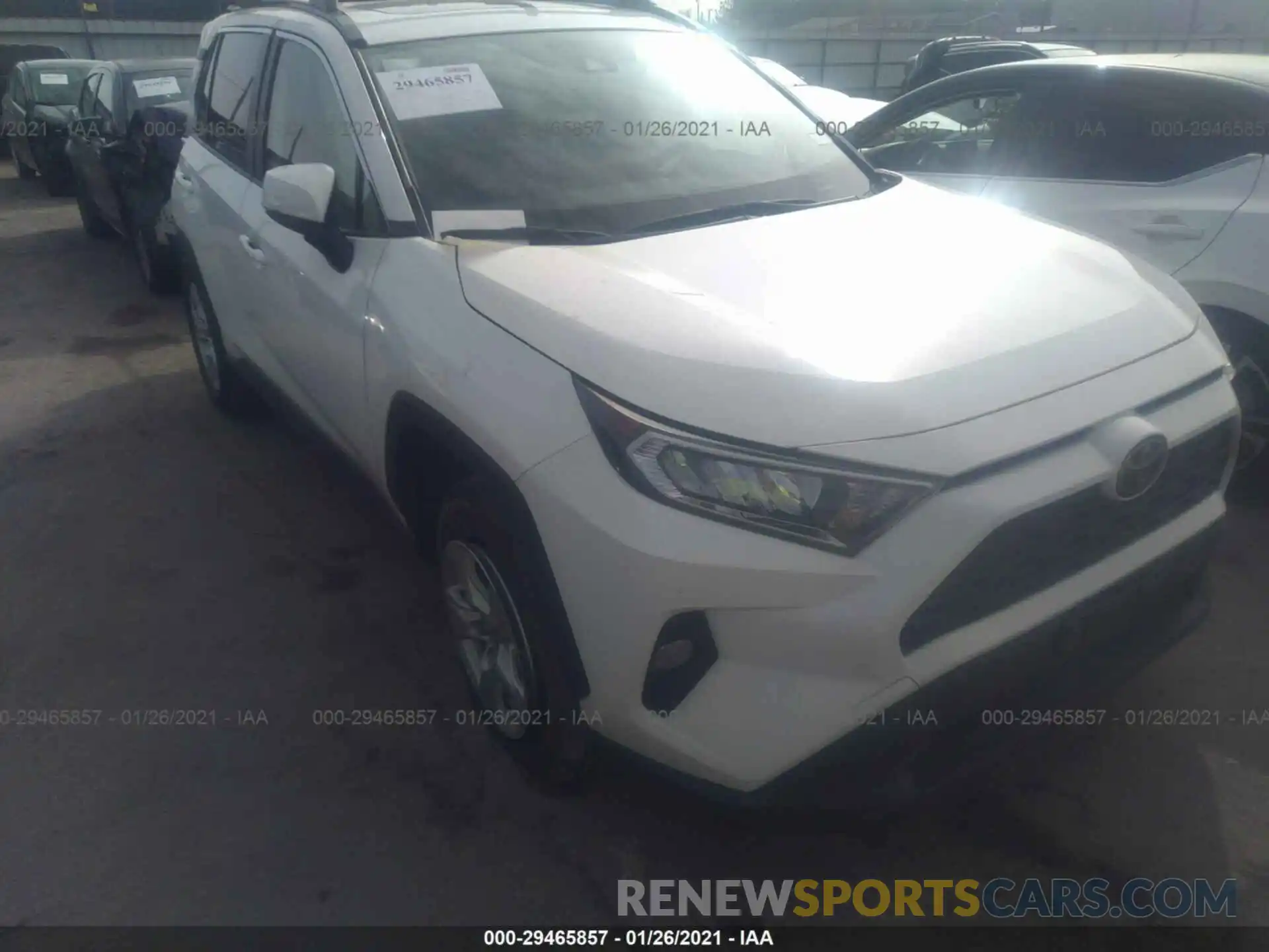 1 Photograph of a damaged car JTMW1RFV4KD034937 TOYOTA RAV4 2019