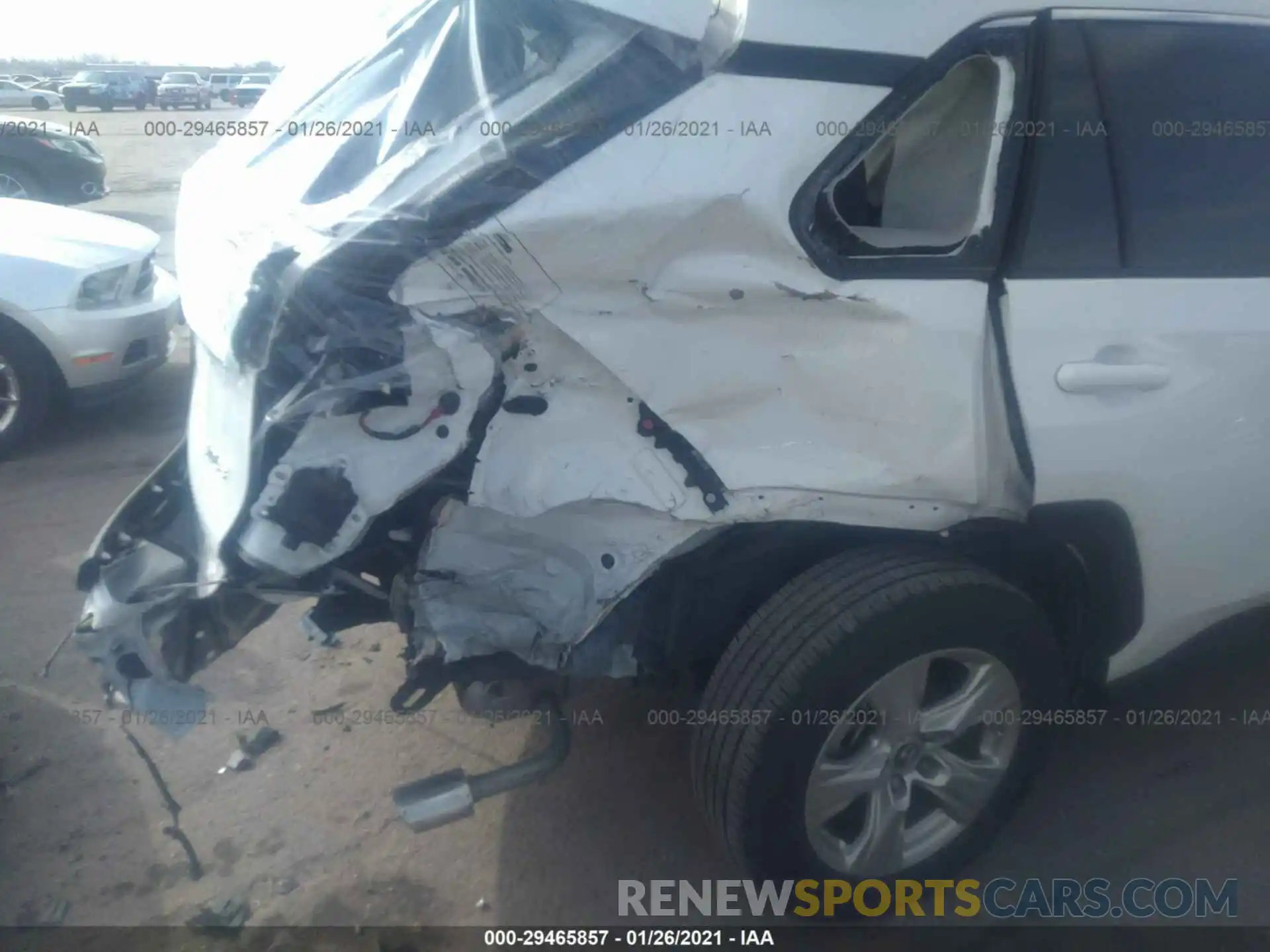 6 Photograph of a damaged car JTMW1RFV4KD034937 TOYOTA RAV4 2019