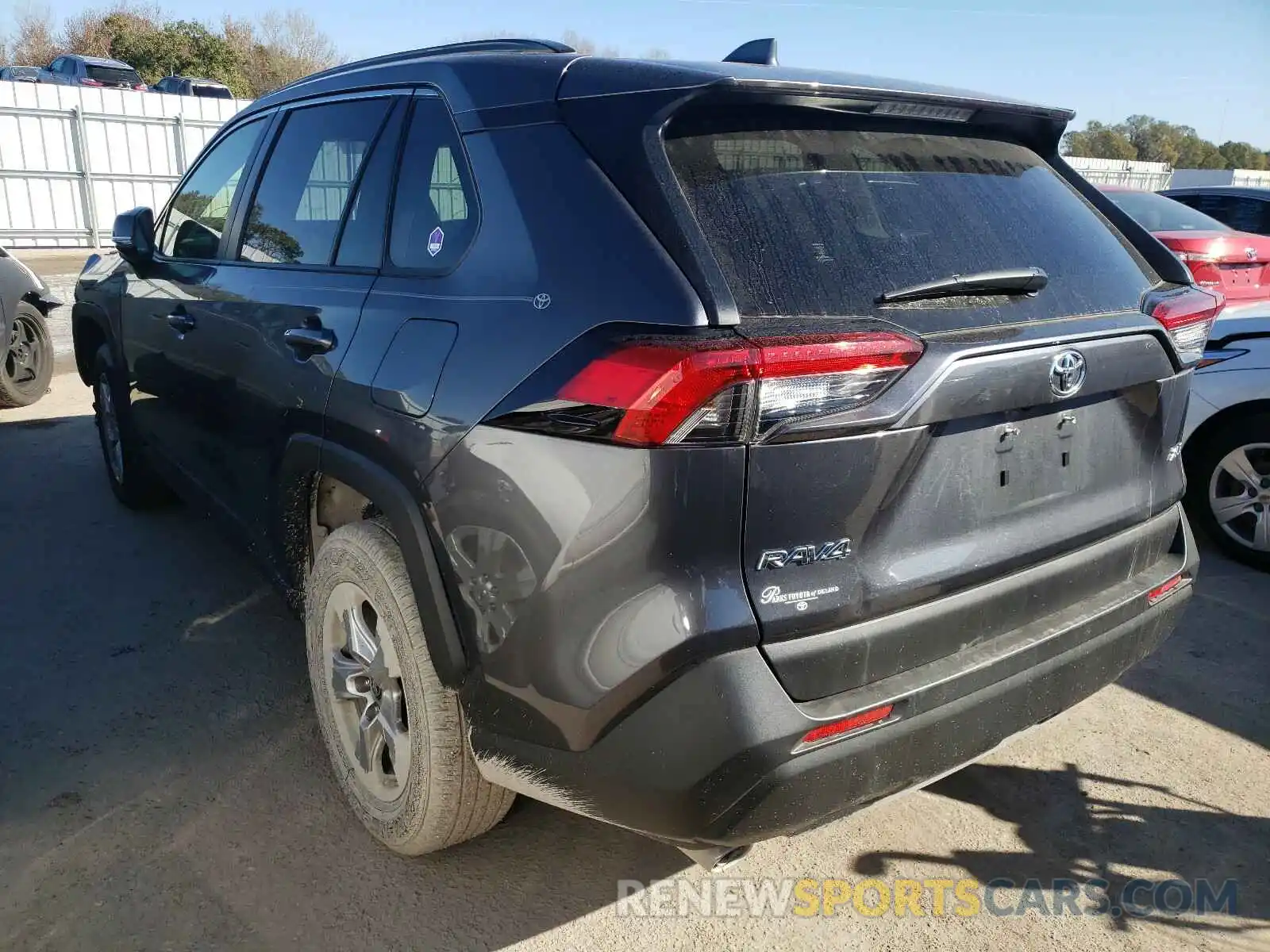 3 Photograph of a damaged car JTMW1RFV4KD038504 TOYOTA RAV4 2019