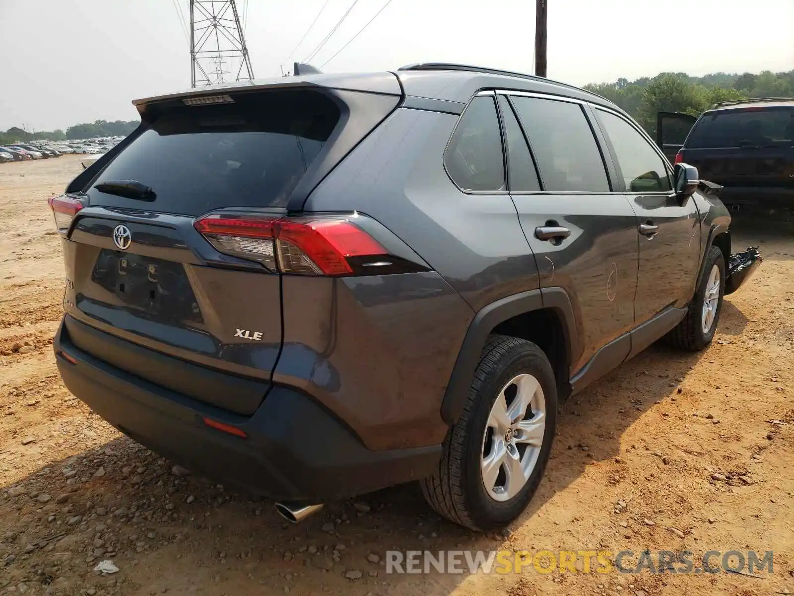 4 Photograph of a damaged car JTMW1RFV4KD040527 TOYOTA RAV4 2019