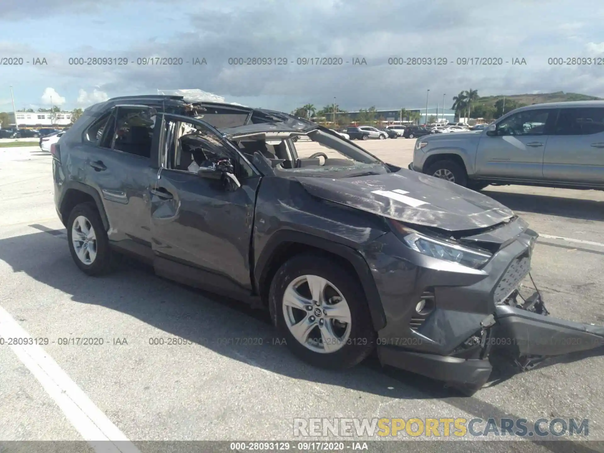 1 Photograph of a damaged car JTMW1RFV4KD503105 TOYOTA RAV4 2019