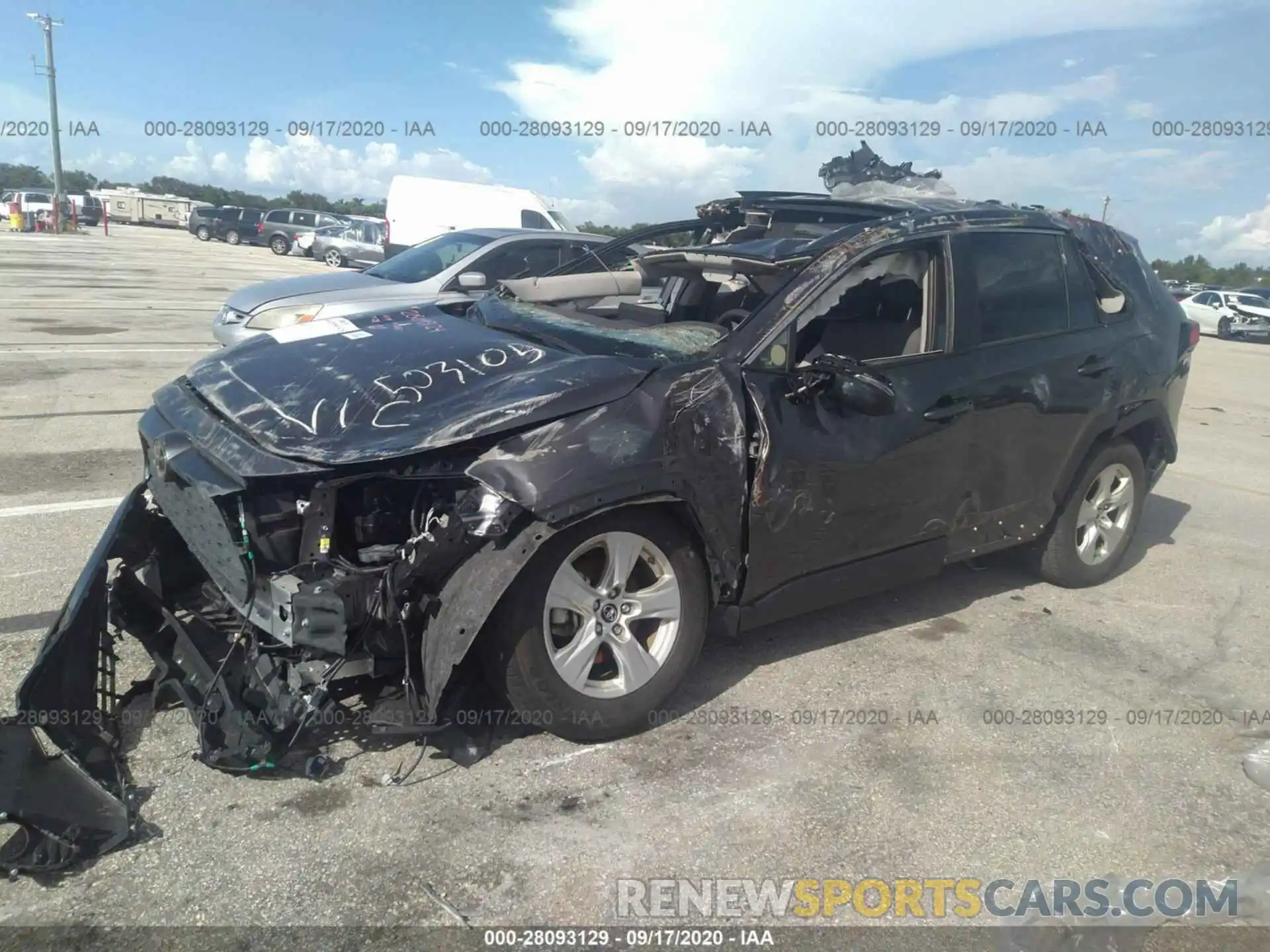 2 Photograph of a damaged car JTMW1RFV4KD503105 TOYOTA RAV4 2019