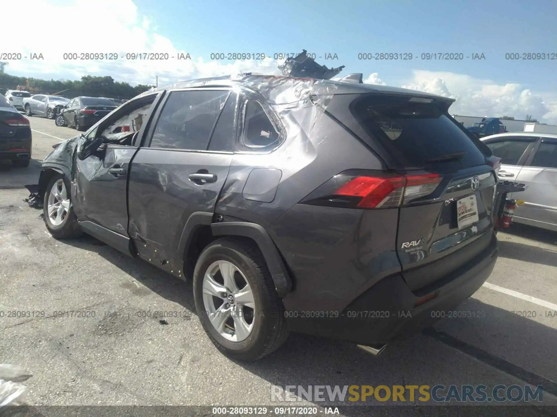 3 Photograph of a damaged car JTMW1RFV4KD503105 TOYOTA RAV4 2019