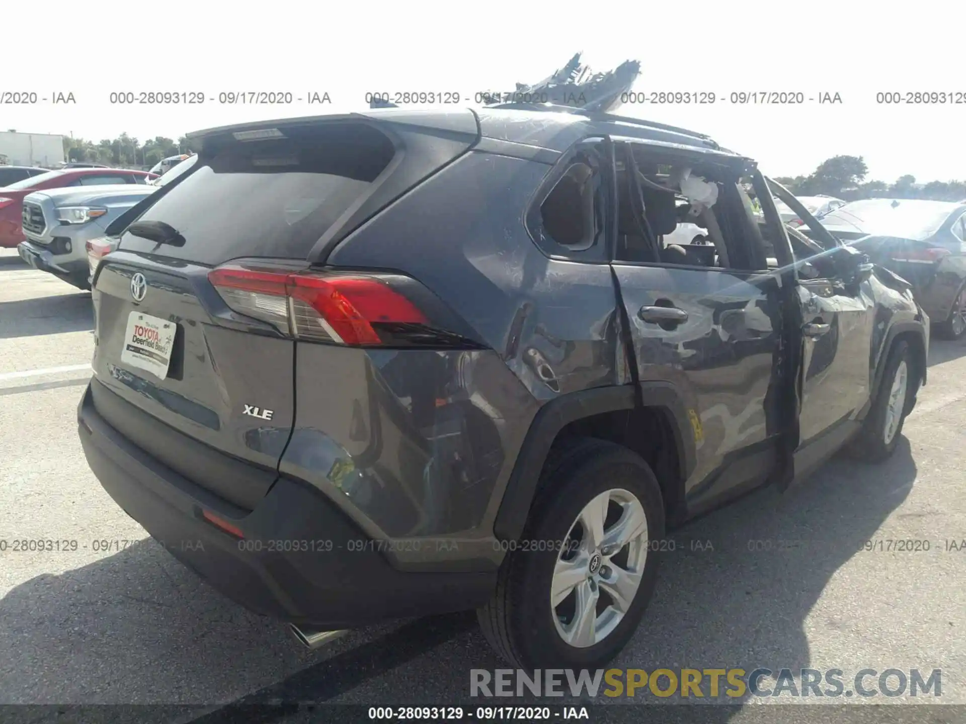 4 Photograph of a damaged car JTMW1RFV4KD503105 TOYOTA RAV4 2019