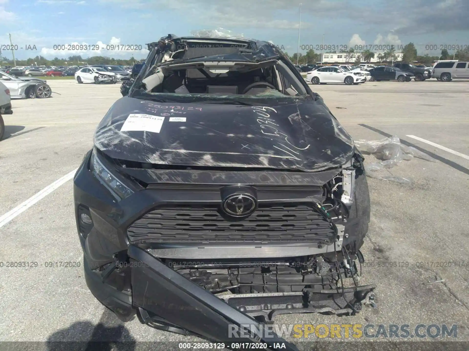 6 Photograph of a damaged car JTMW1RFV4KD503105 TOYOTA RAV4 2019