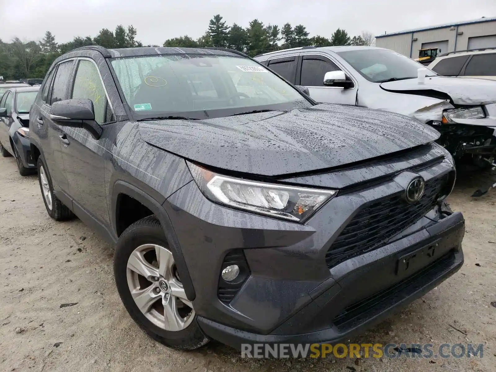 1 Photograph of a damaged car JTMW1RFV4KD506358 TOYOTA RAV4 2019