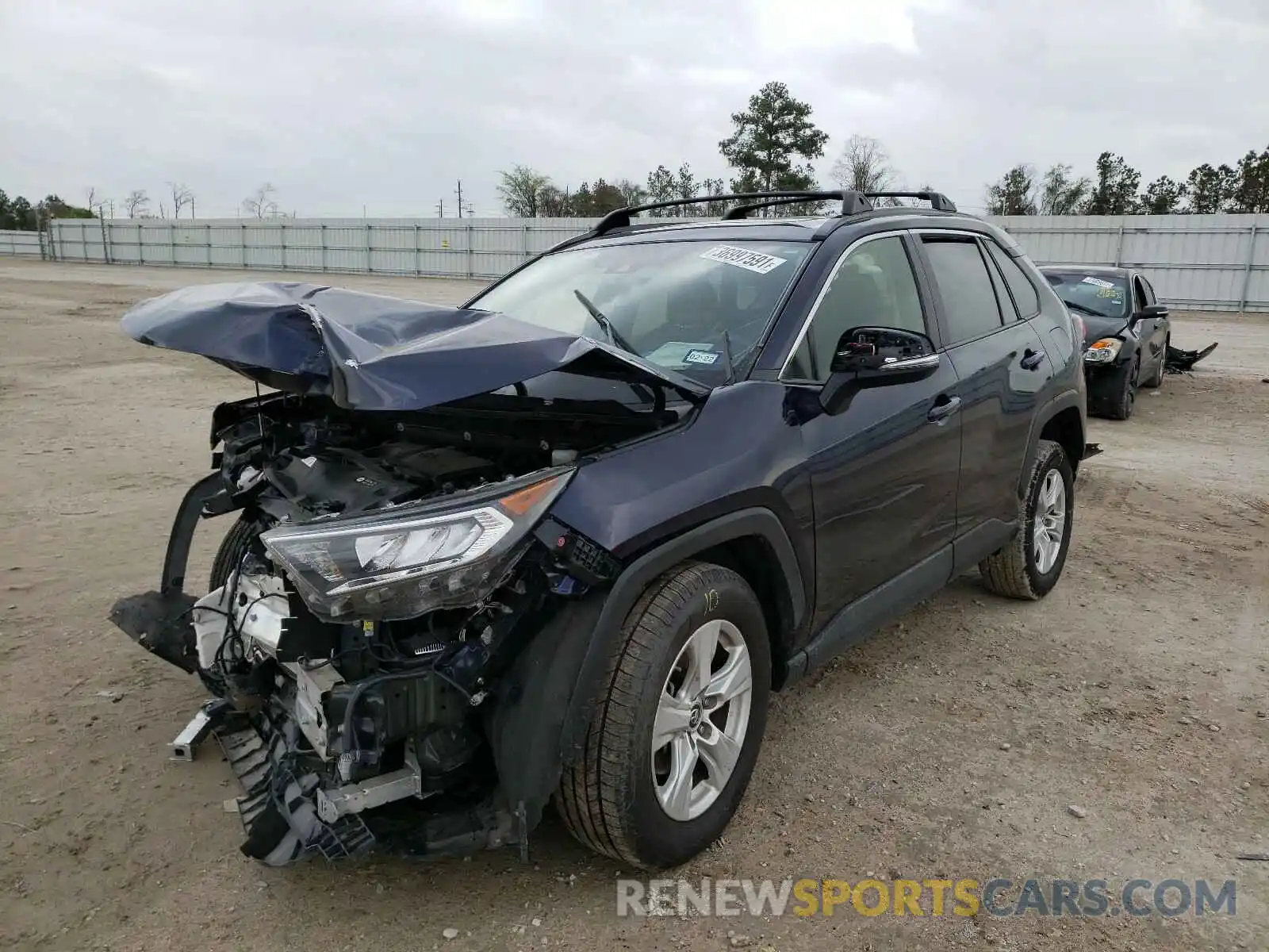 2 Photograph of a damaged car JTMW1RFV4KD508028 TOYOTA RAV4 2019