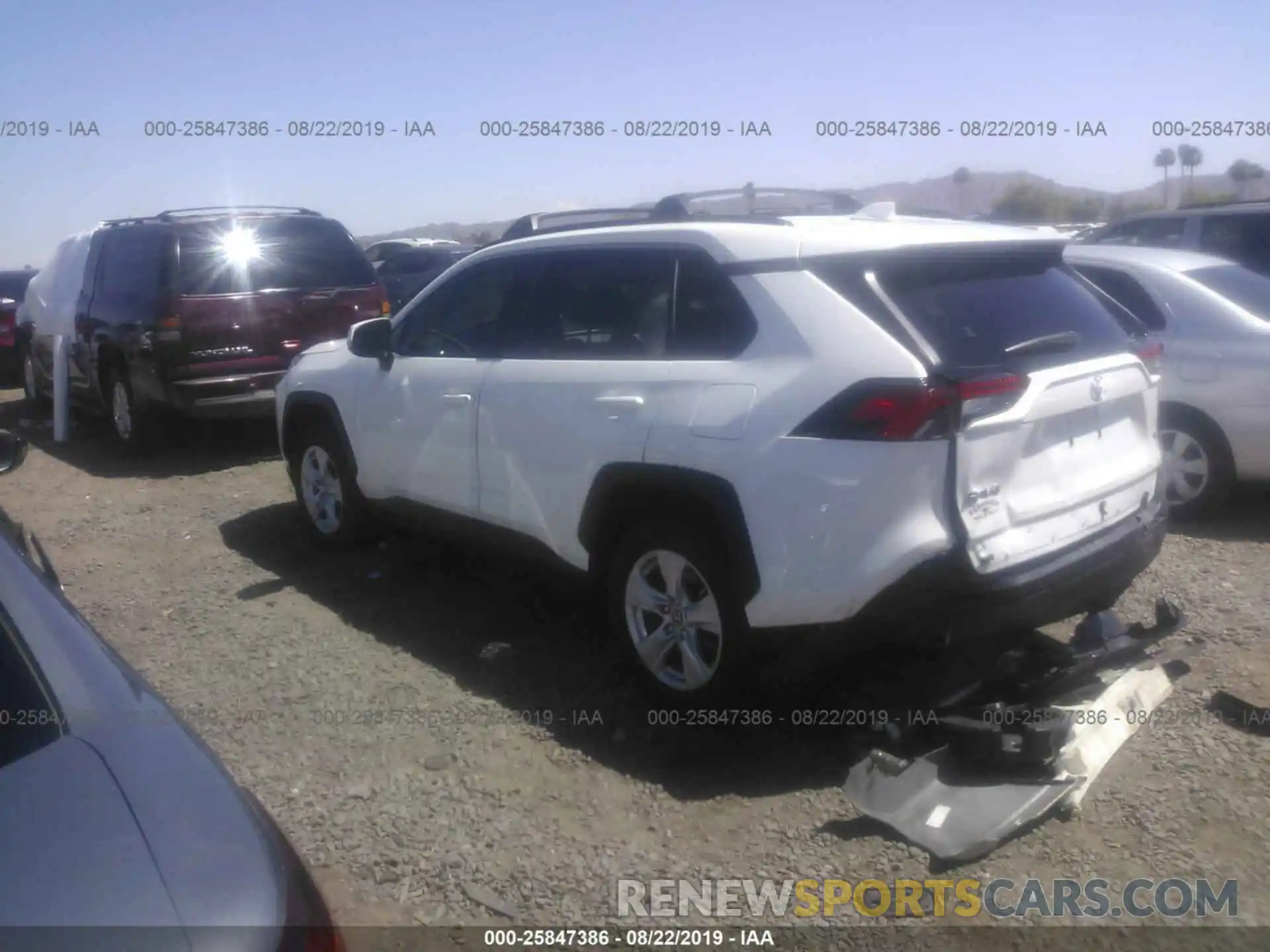 3 Photograph of a damaged car JTMW1RFV4KD508448 TOYOTA RAV4 2019