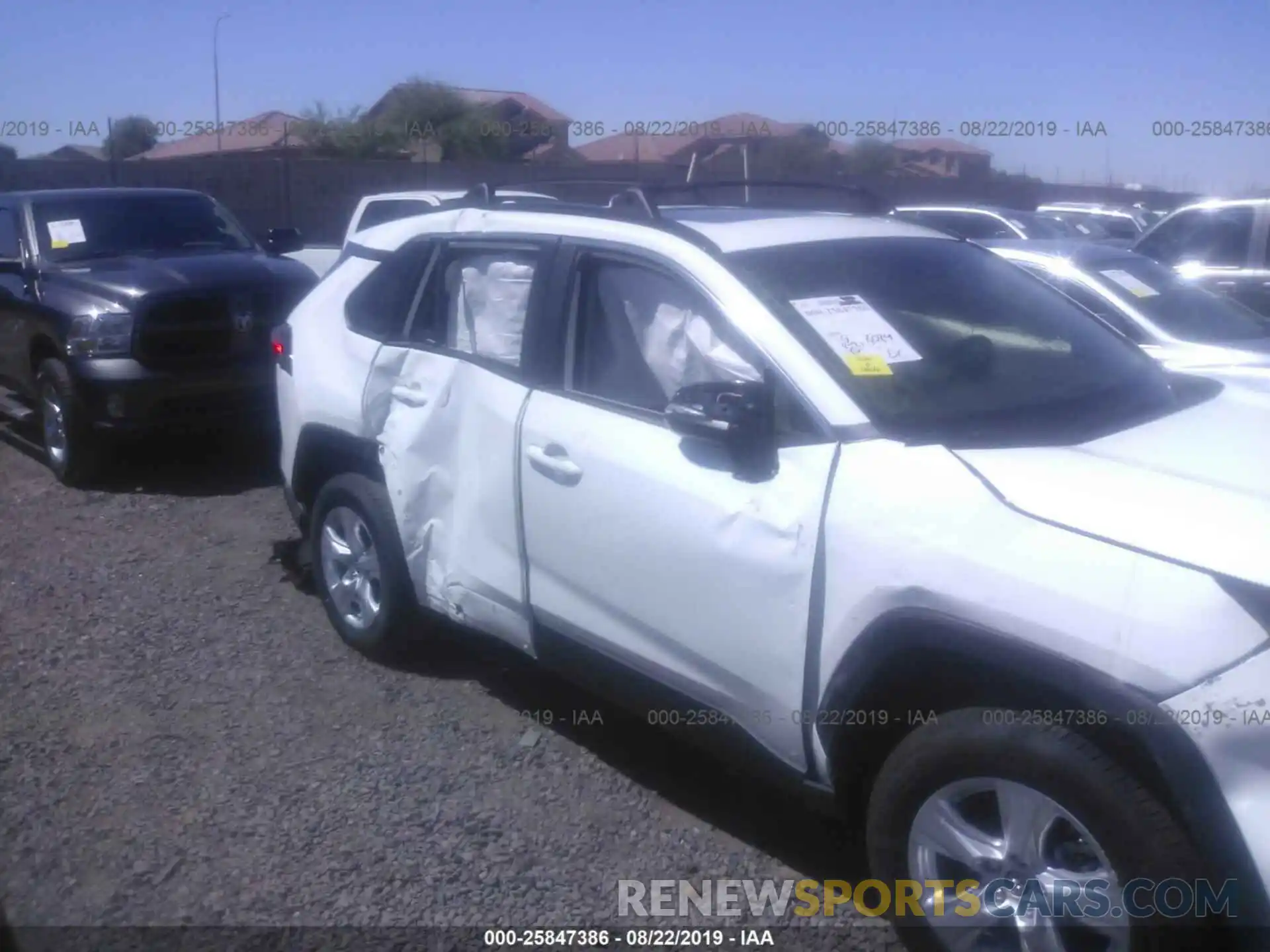 6 Photograph of a damaged car JTMW1RFV4KD508448 TOYOTA RAV4 2019