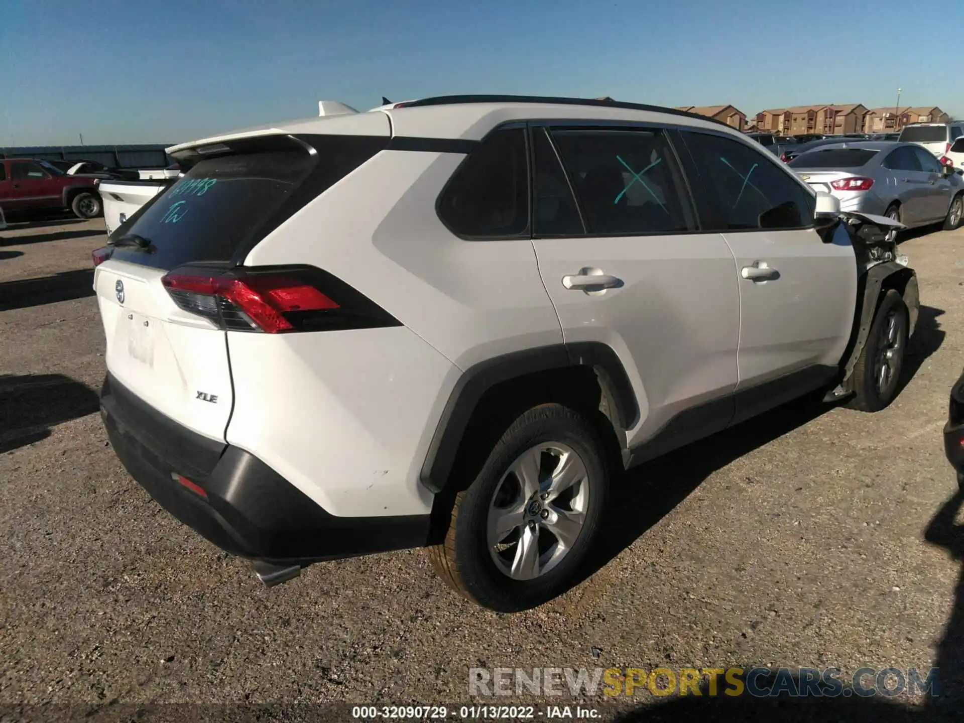 4 Photograph of a damaged car JTMW1RFV4KD509549 TOYOTA RAV4 2019