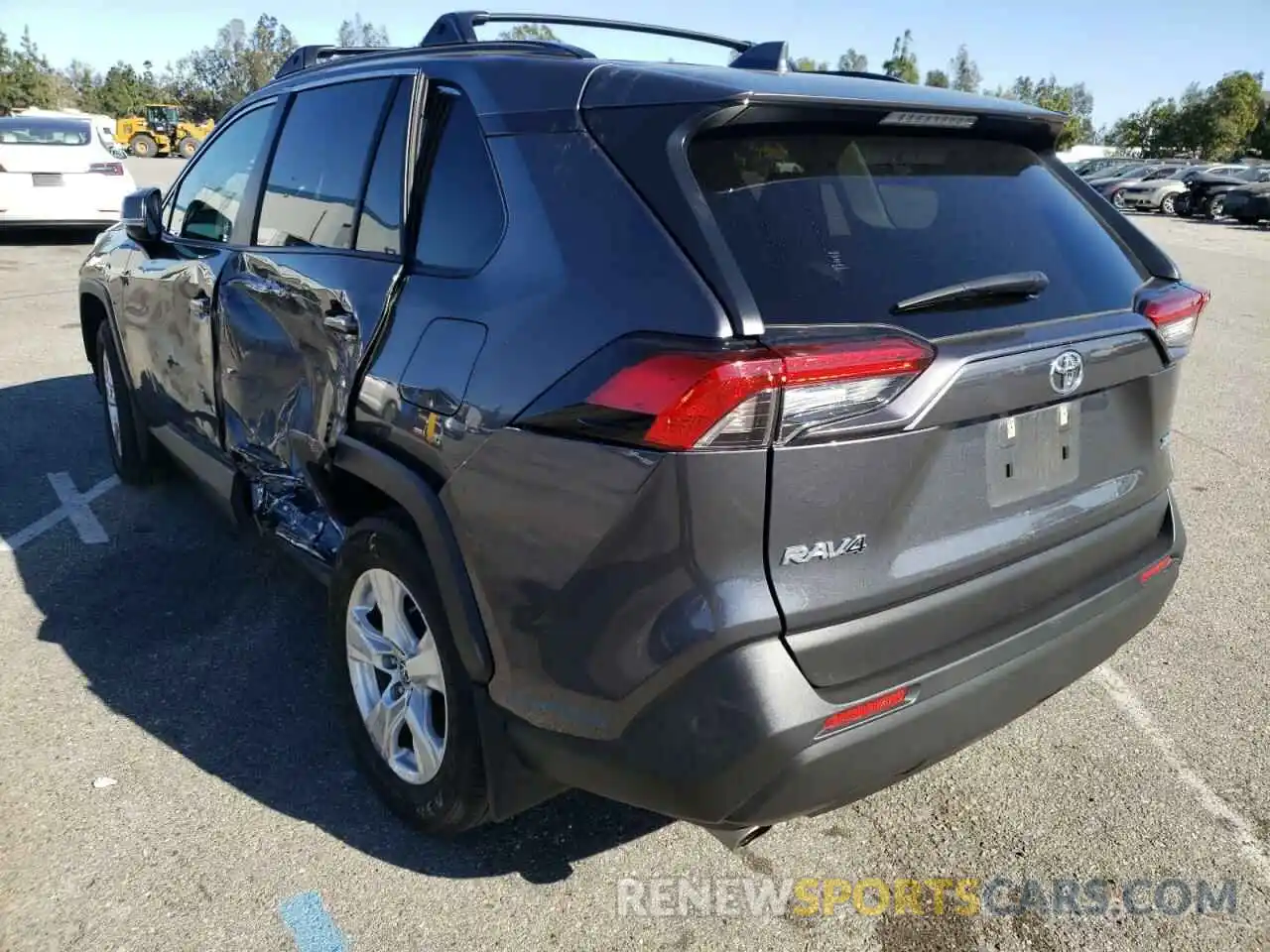 3 Photograph of a damaged car JTMW1RFV4KD513181 TOYOTA RAV4 2019