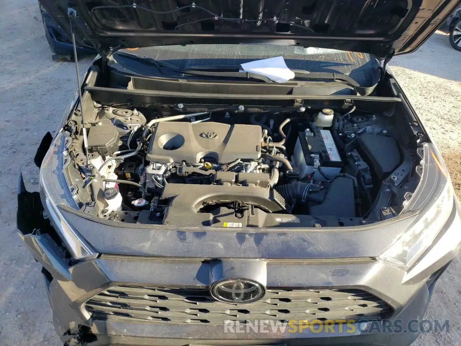 7 Photograph of a damaged car JTMW1RFV4KJ009568 TOYOTA RAV4 2019