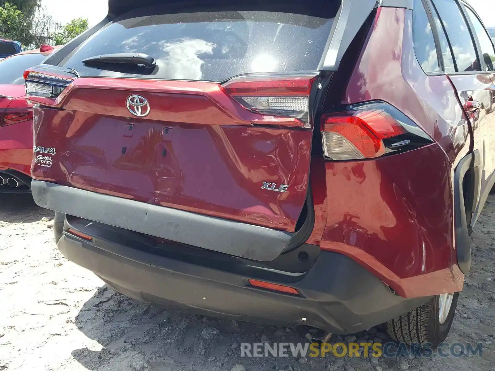 9 Photograph of a damaged car JTMW1RFV5KD002644 TOYOTA RAV4 2019