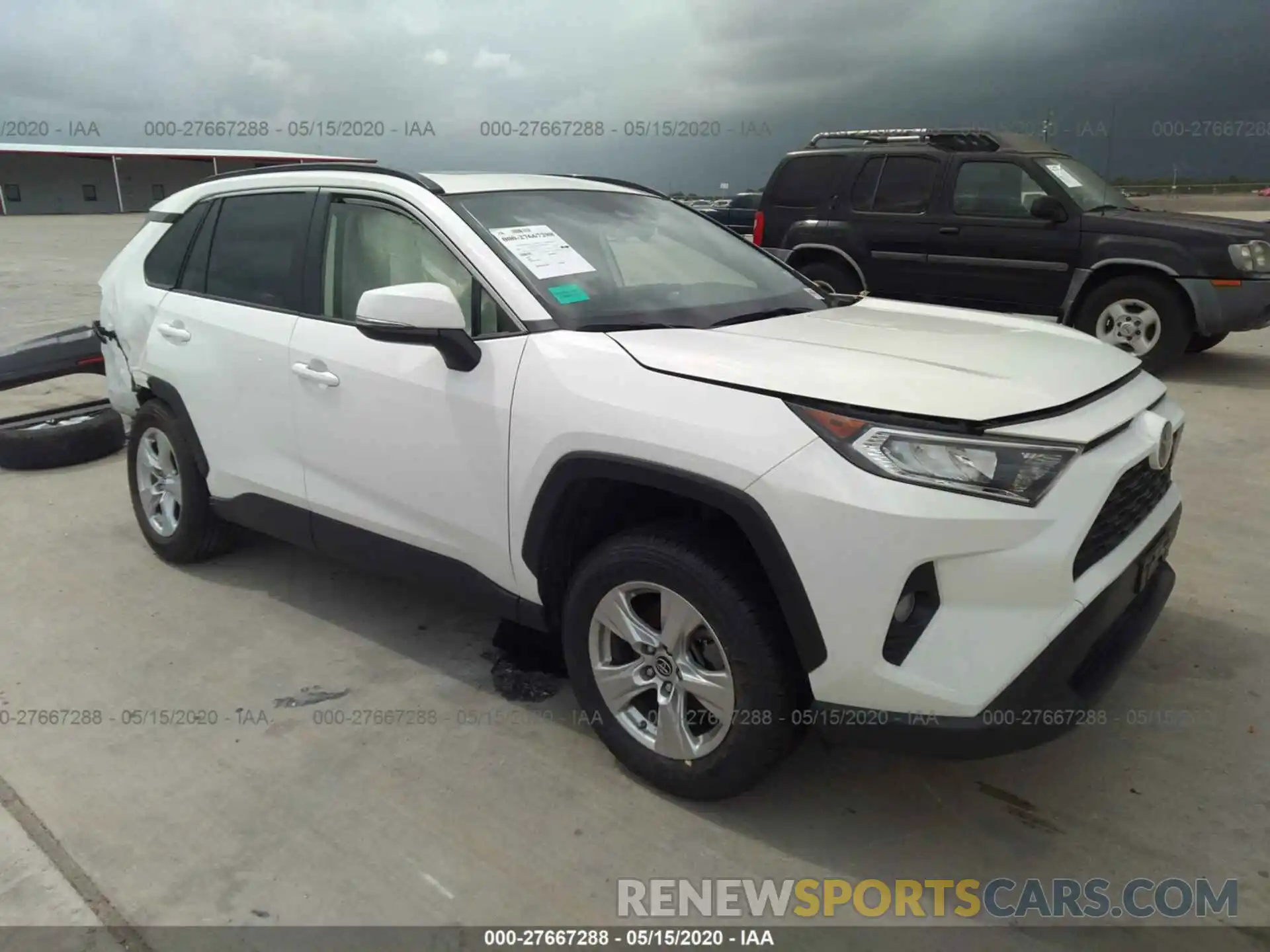 1 Фотография поврежденного автомобиля JTMW1RFV5KD003227 TOYOTA RAV4 2019