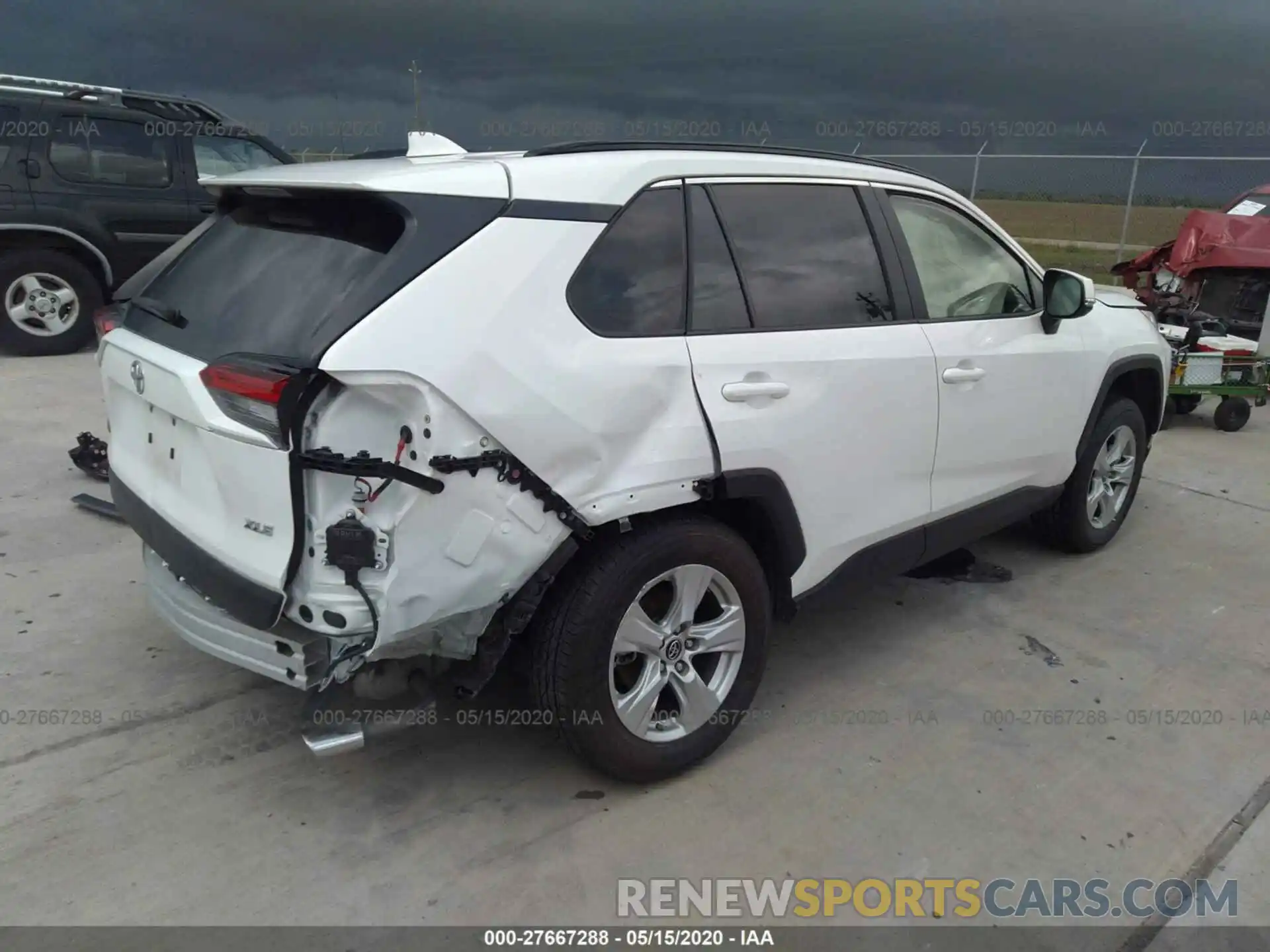 4 Photograph of a damaged car JTMW1RFV5KD003227 TOYOTA RAV4 2019