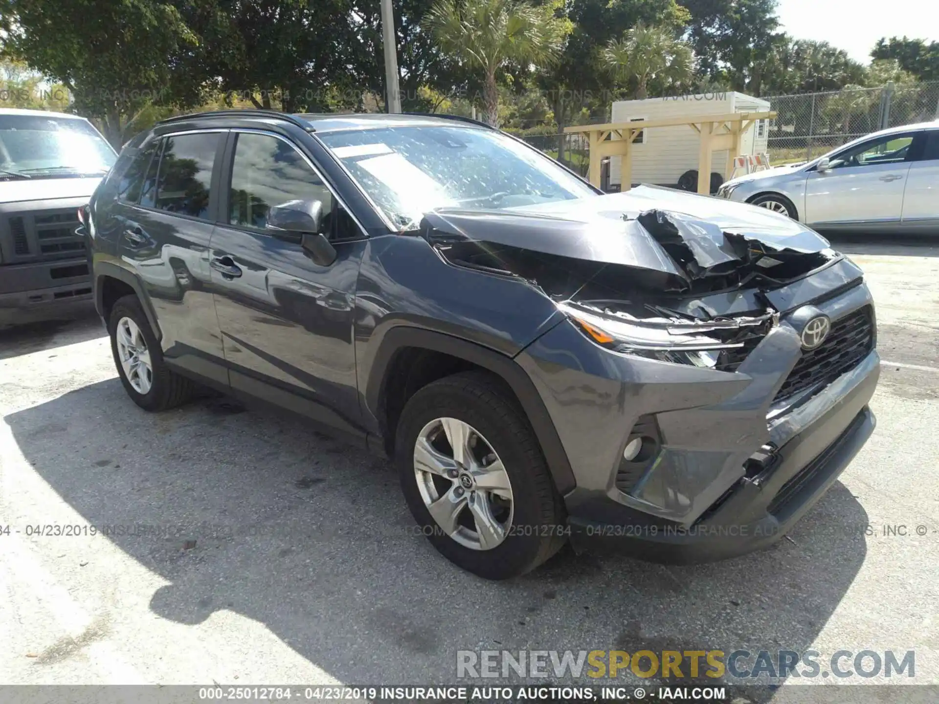 1 Photograph of a damaged car JTMW1RFV5KD004040 TOYOTA RAV4 2019