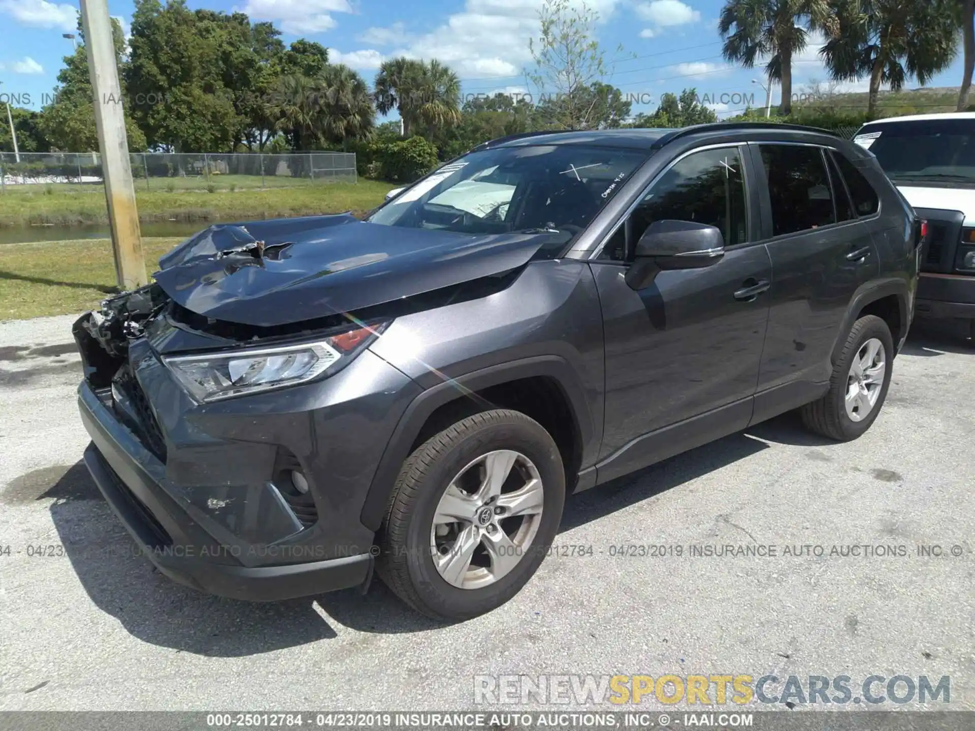 2 Photograph of a damaged car JTMW1RFV5KD004040 TOYOTA RAV4 2019