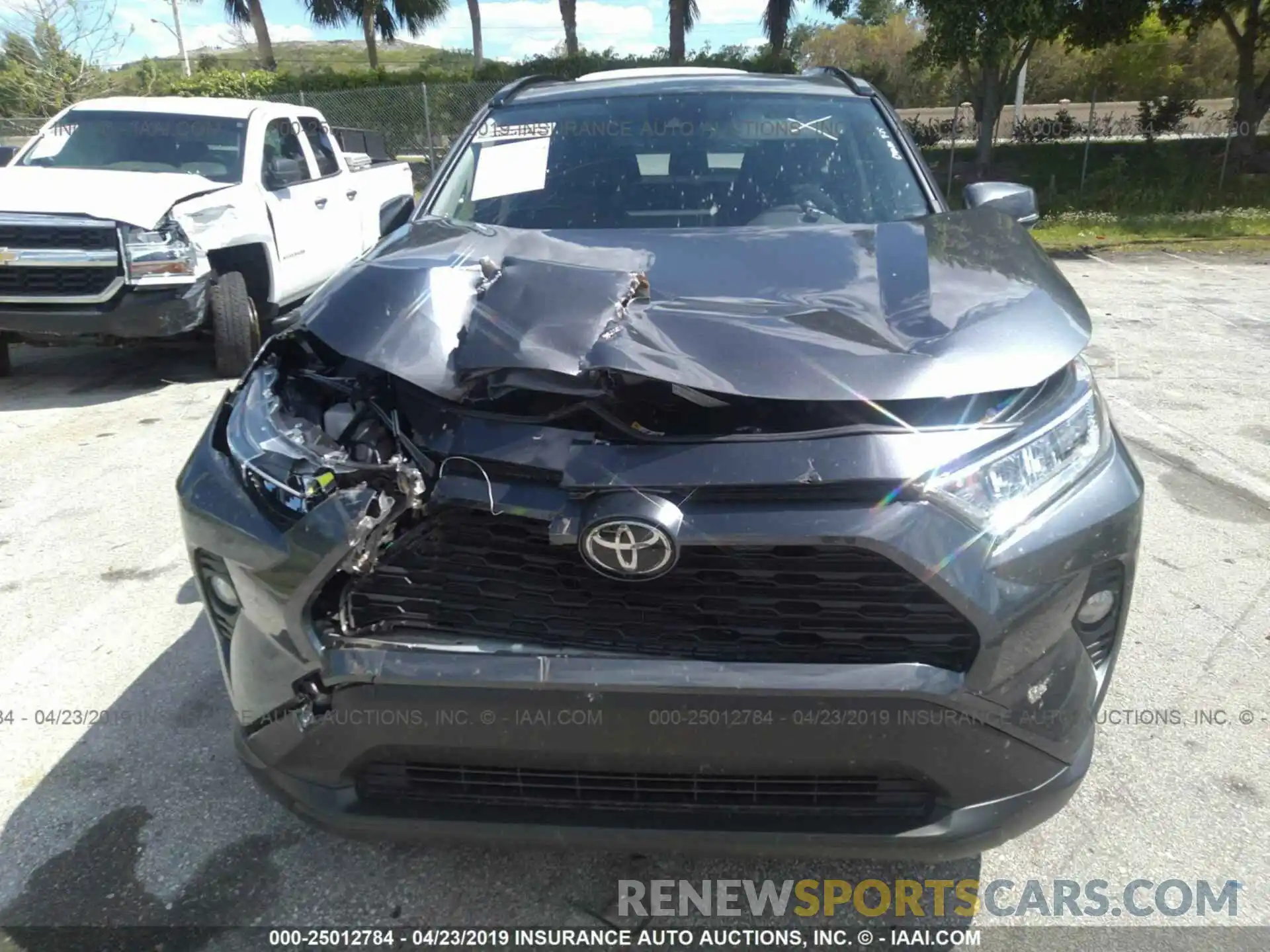 6 Photograph of a damaged car JTMW1RFV5KD004040 TOYOTA RAV4 2019