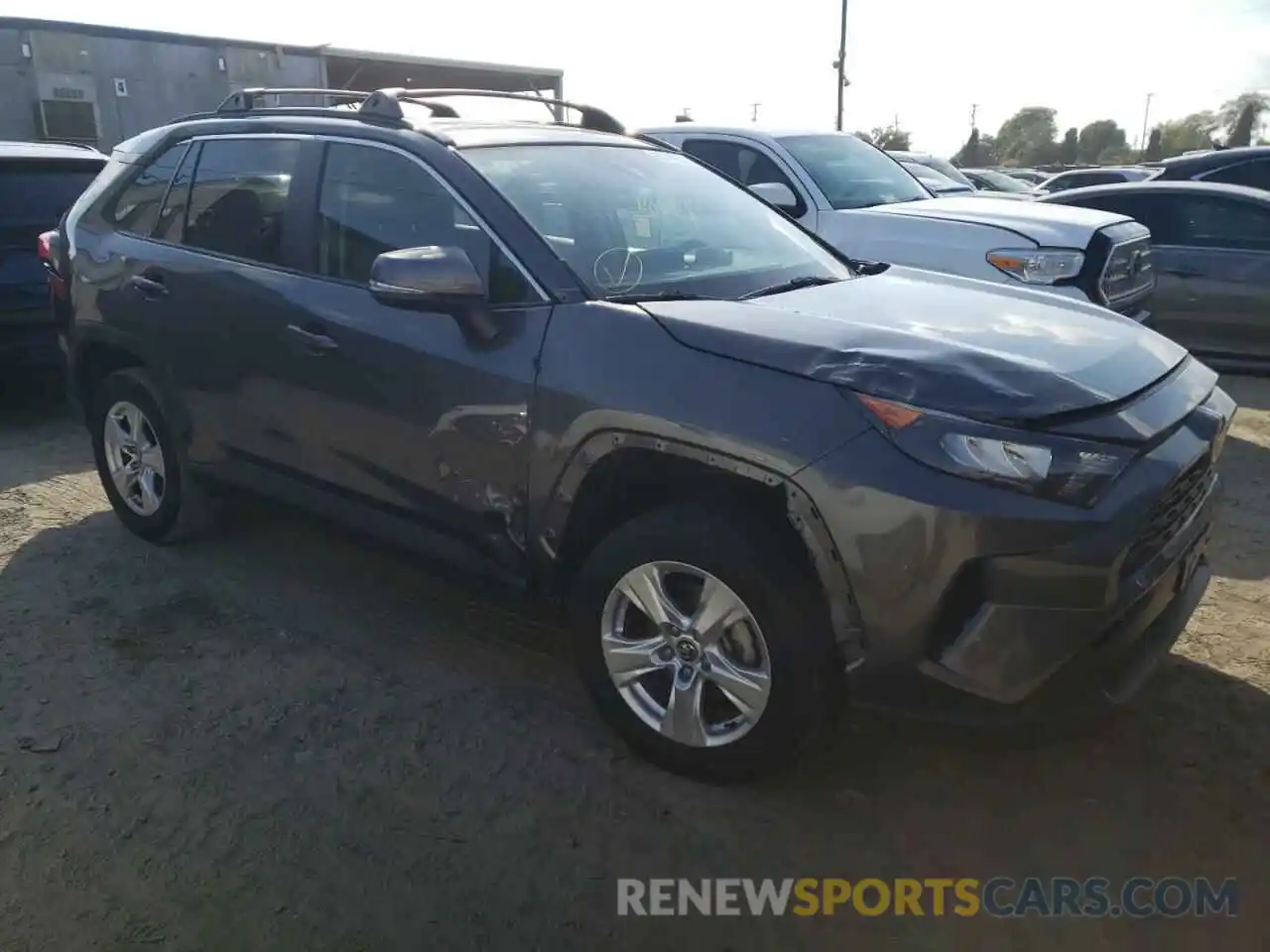 1 Photograph of a damaged car JTMW1RFV5KD005561 TOYOTA RAV4 2019